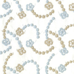 ミナペルホネン　flower leap スタンドカラードレス38サイズ flower leap スタンドカラードレス - minä perhonen