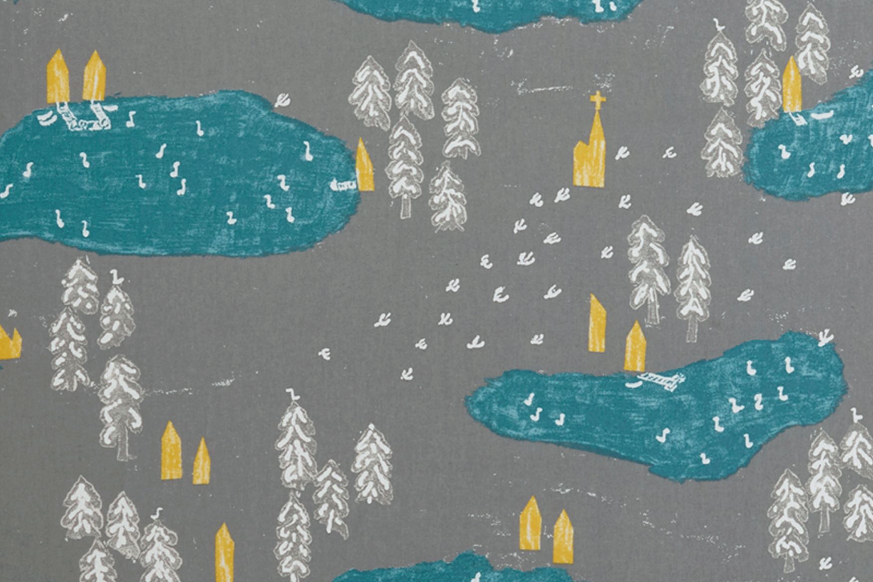 ミナペルホネンminaperhonen forest villageシャツ140 ミナペルホネンminaperhonen forest villageシャツ140