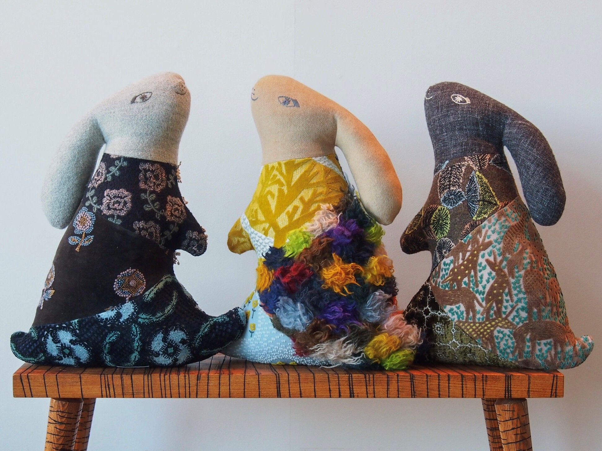 ミナペルホネン うさぎ patchwork usagi cushionとkousagi cushion発売のお知らせ。11月