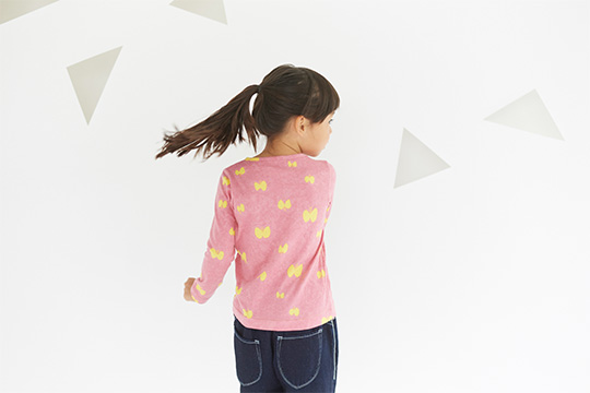 hana hane 長袖カットソー - minä perhonen