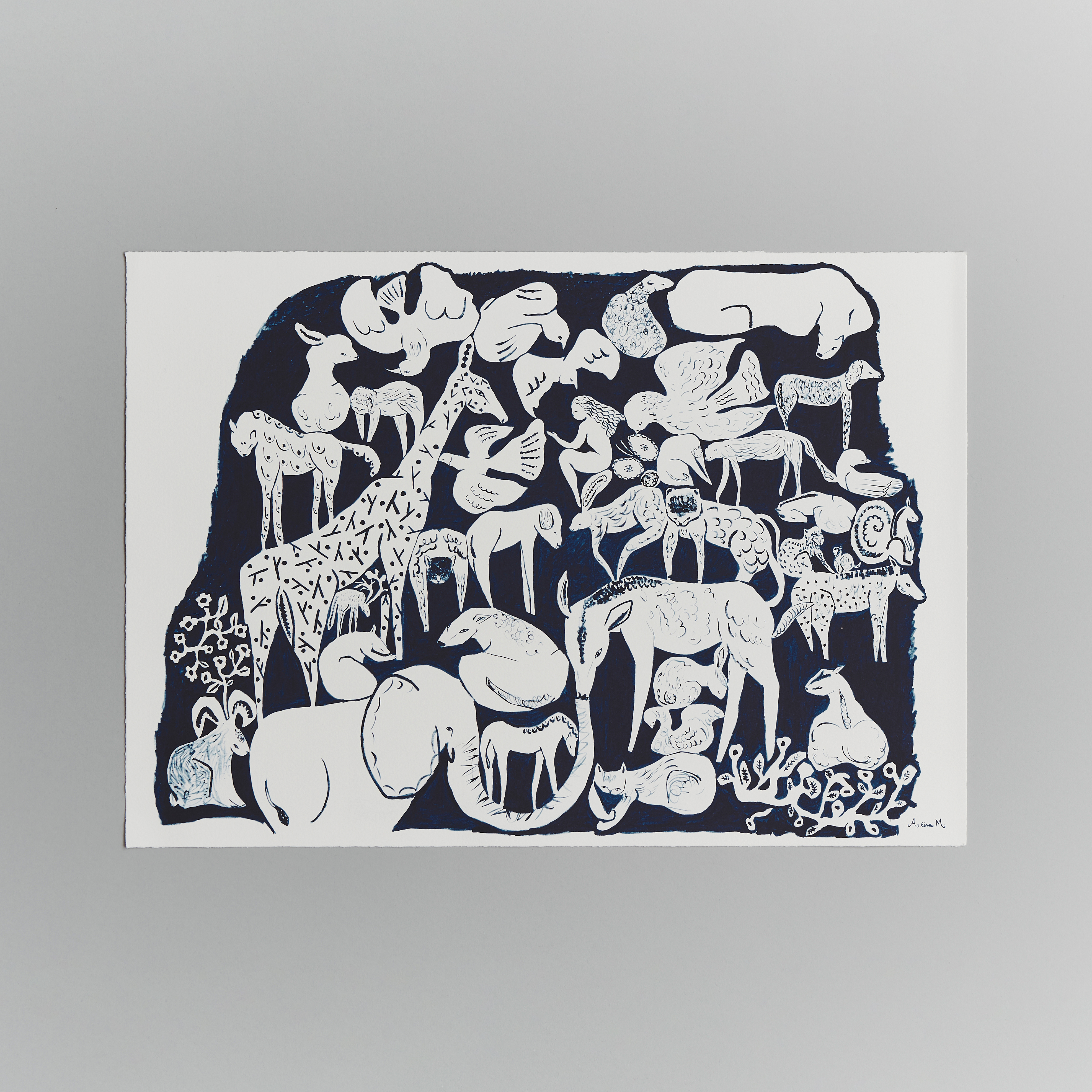 ミナペルホネン　ポスター　imagine imagine”ポスター再発売、“life puzzle”ポスター価格改定のお知らせ