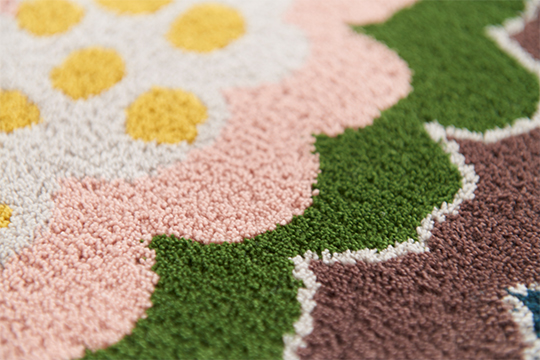 ミナペルホネン ラグ pudding 特大サイズ pudding ラグ - minä perhonen