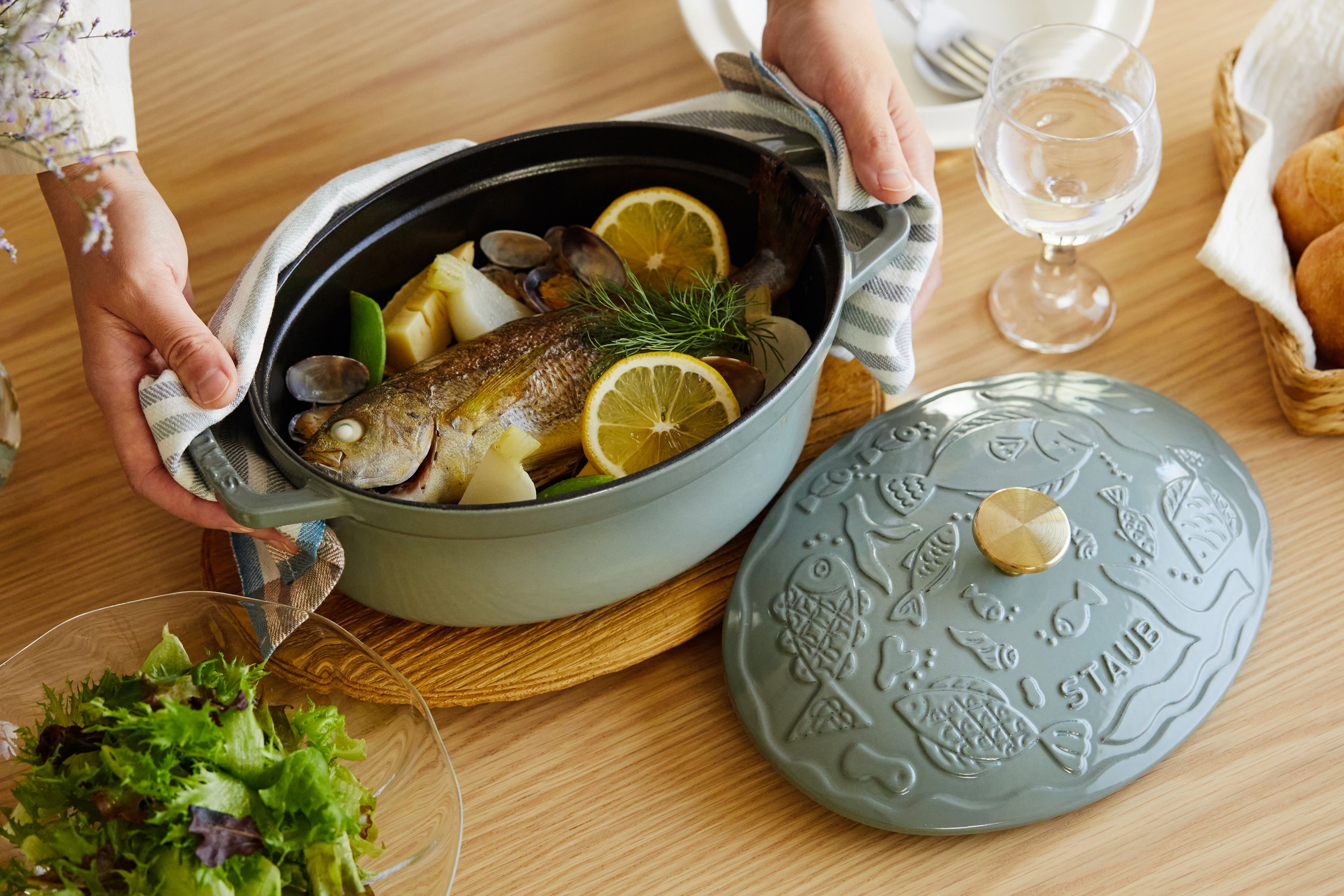 STAUB cocotte ocean - minä perhonen
