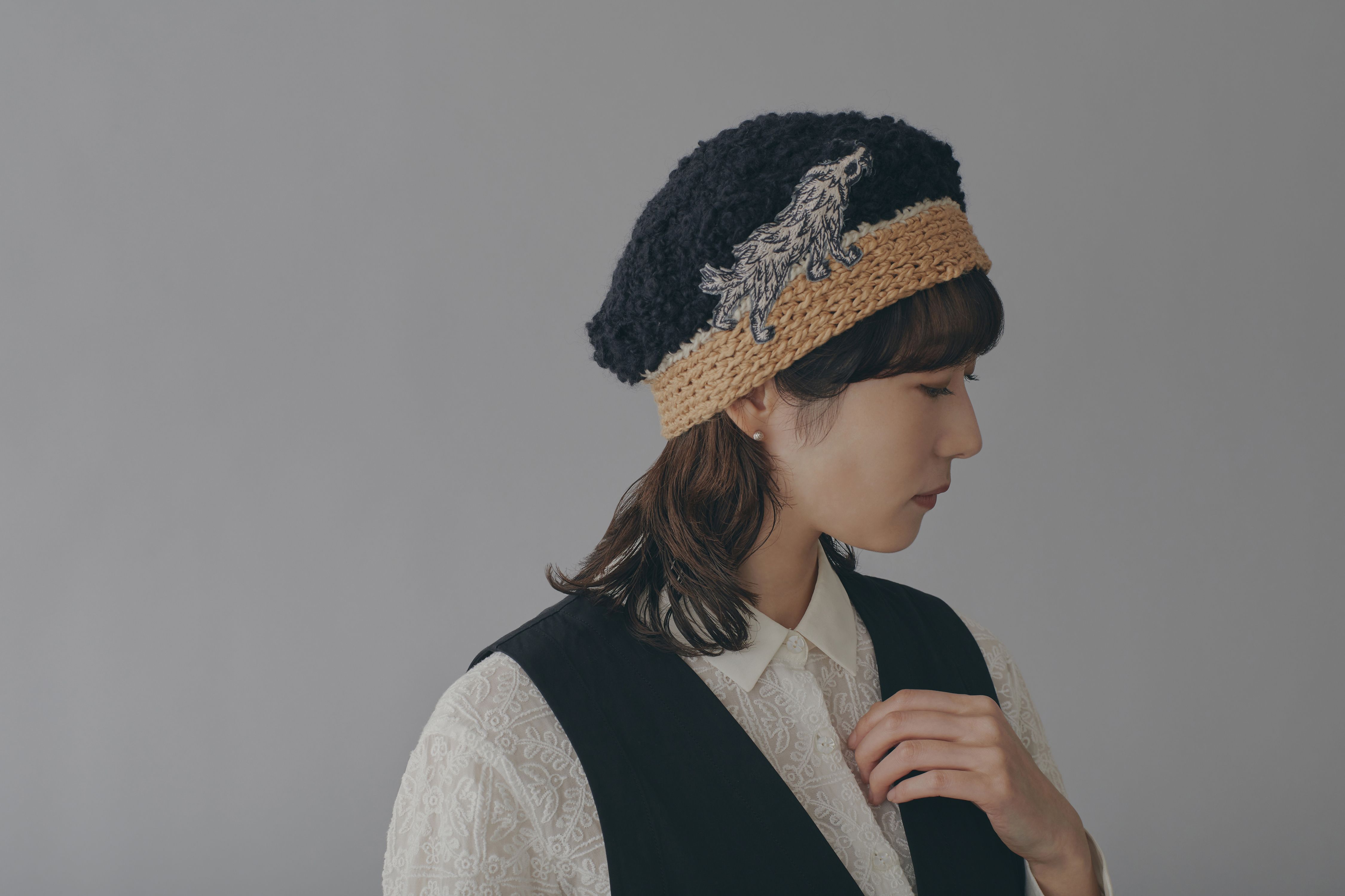 ミナペルホネン　flowercrown ヒトミシノヤマ　ヘッドドレス　ターバン ミナ ペルホネンと「hitomi shinoyama」による特別アイテム発売