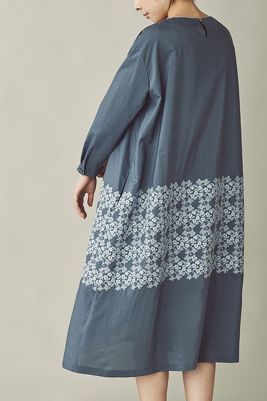 必ず詳細見て下さい ミナペルホネン galleria ananas ドレス 必ず詳細