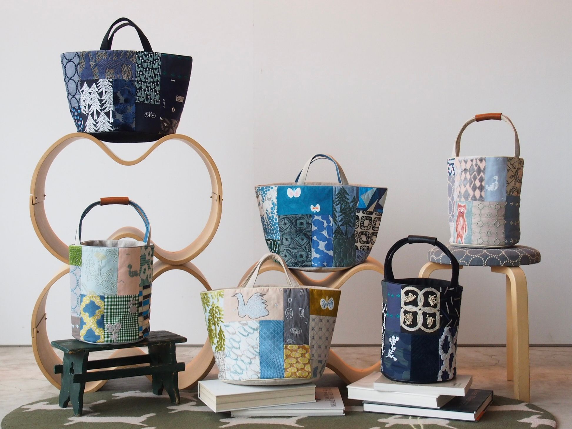 ミナペルホネンハンドメイドバケツトートバッグ bucket bag・basket bag 発売のお知らせ。4月9日~ - minä perhonen