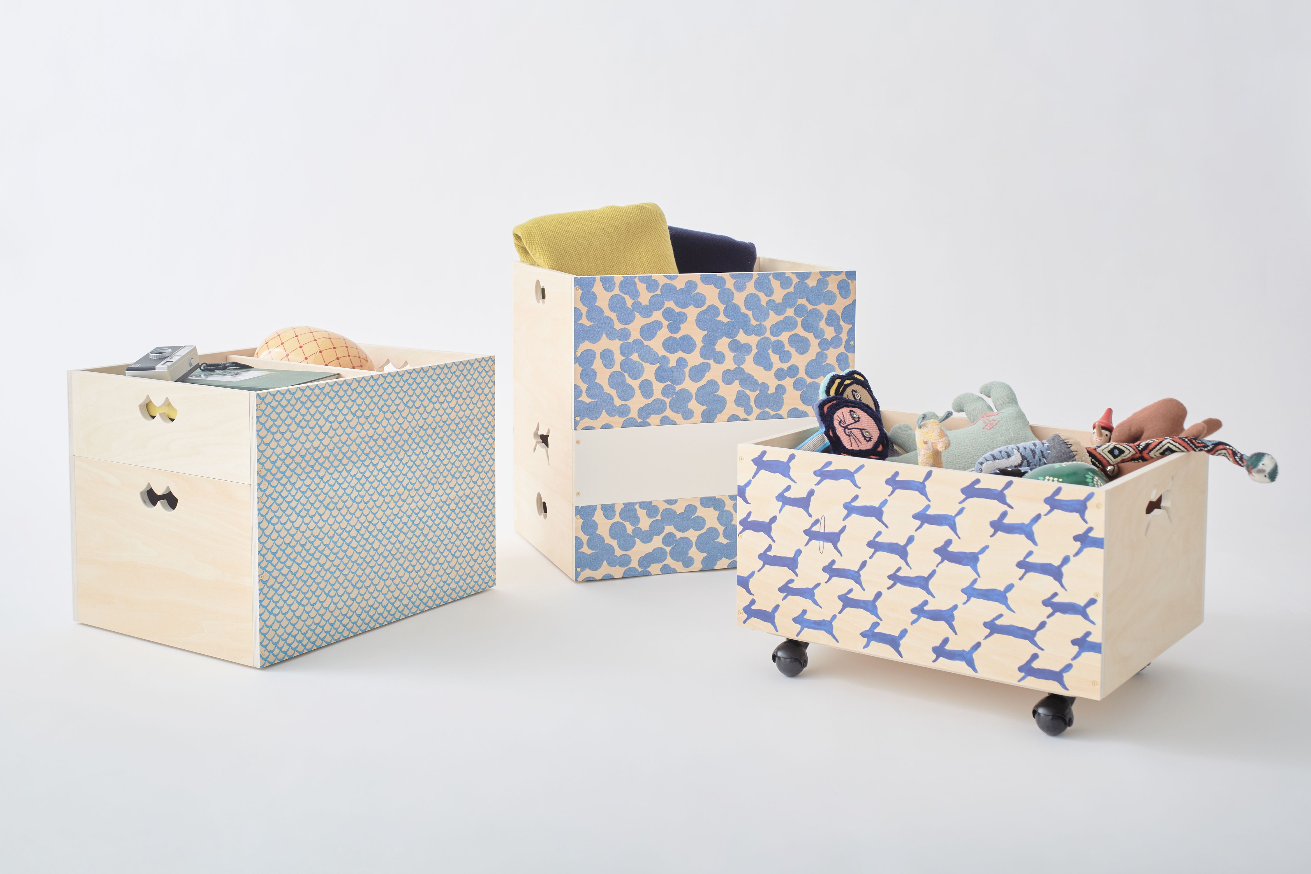 【箱あり美品‼️】モヘイムx ミナペルホネン　ダストボックス MOHEIM「LINDEN BOX」スタッキングボックス発売のお知らせ。3月