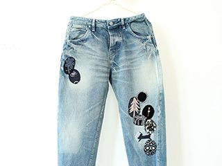 ピース, 両店舗にてオーダーリメイクデニム 4月1日受付開始 - minä