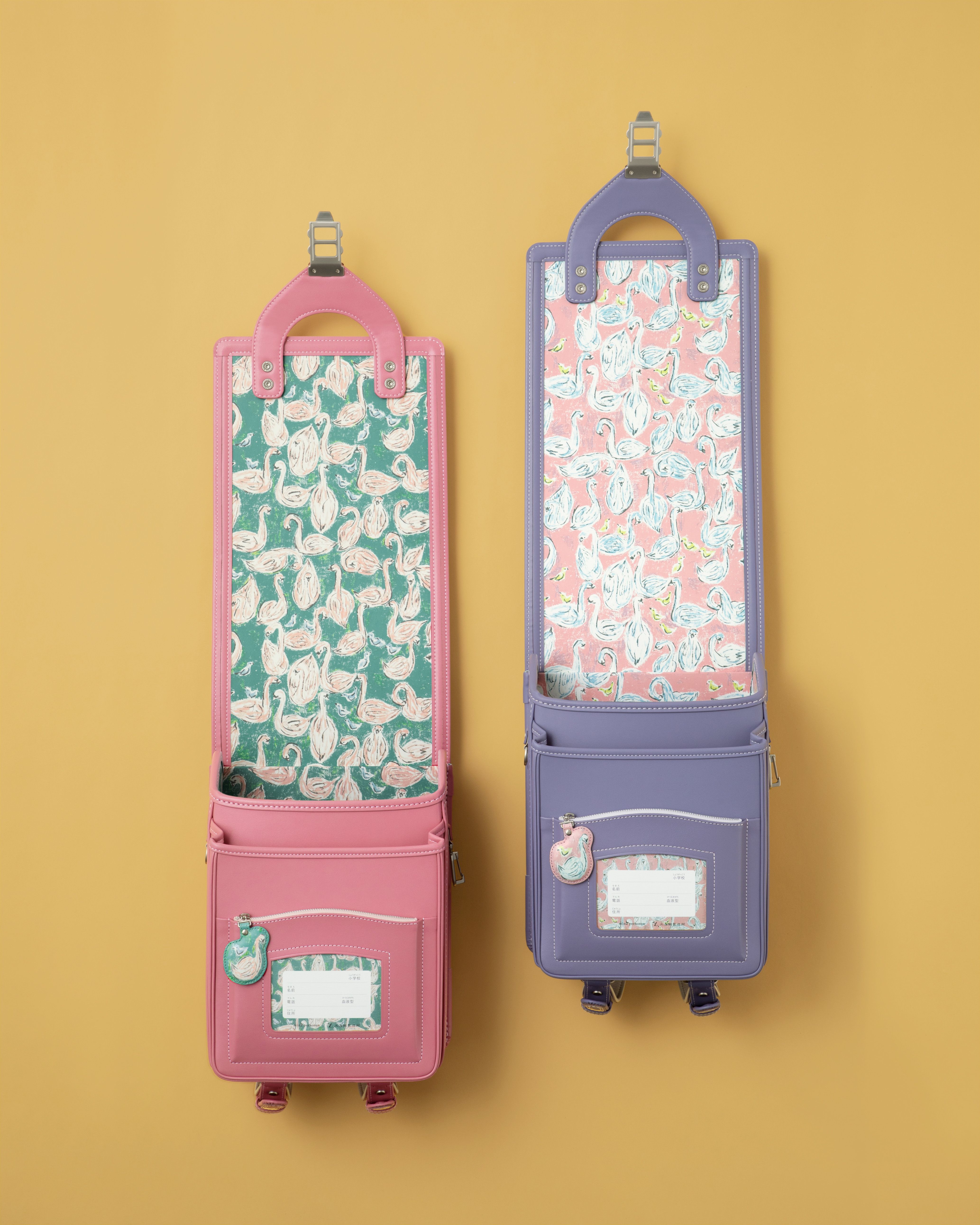 土屋鞄×mina perhonen　ミナペルホネン　キッズ　シューズバッグ 土屋鞄がミナ ペルホネンとのコラボランドセル第2弾を発売