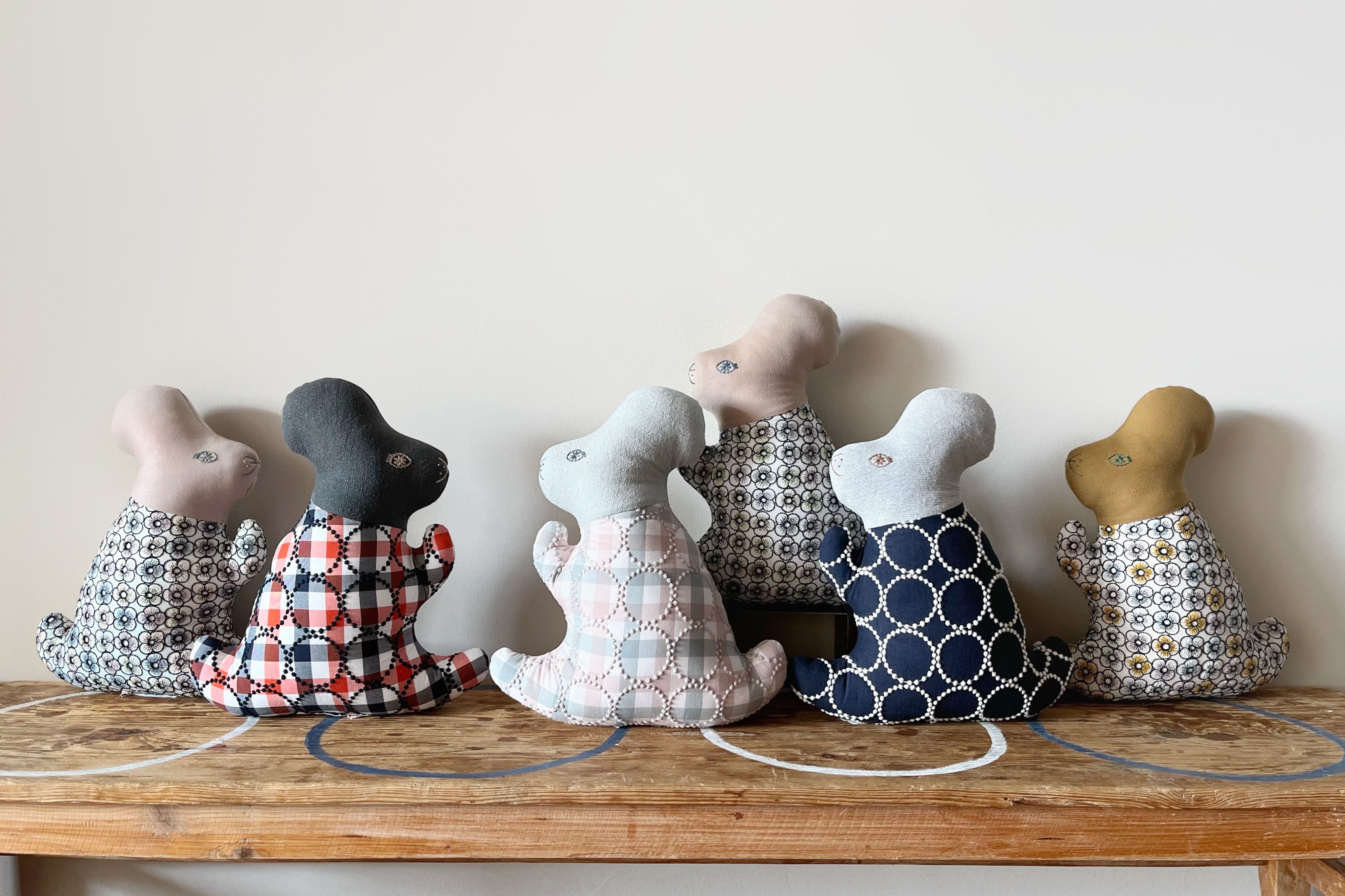 【ミナペルホネン】うさぎ　クッション　mina perhonen usagi cushion発売のお知らせ。1月14日～ - minä perhonen