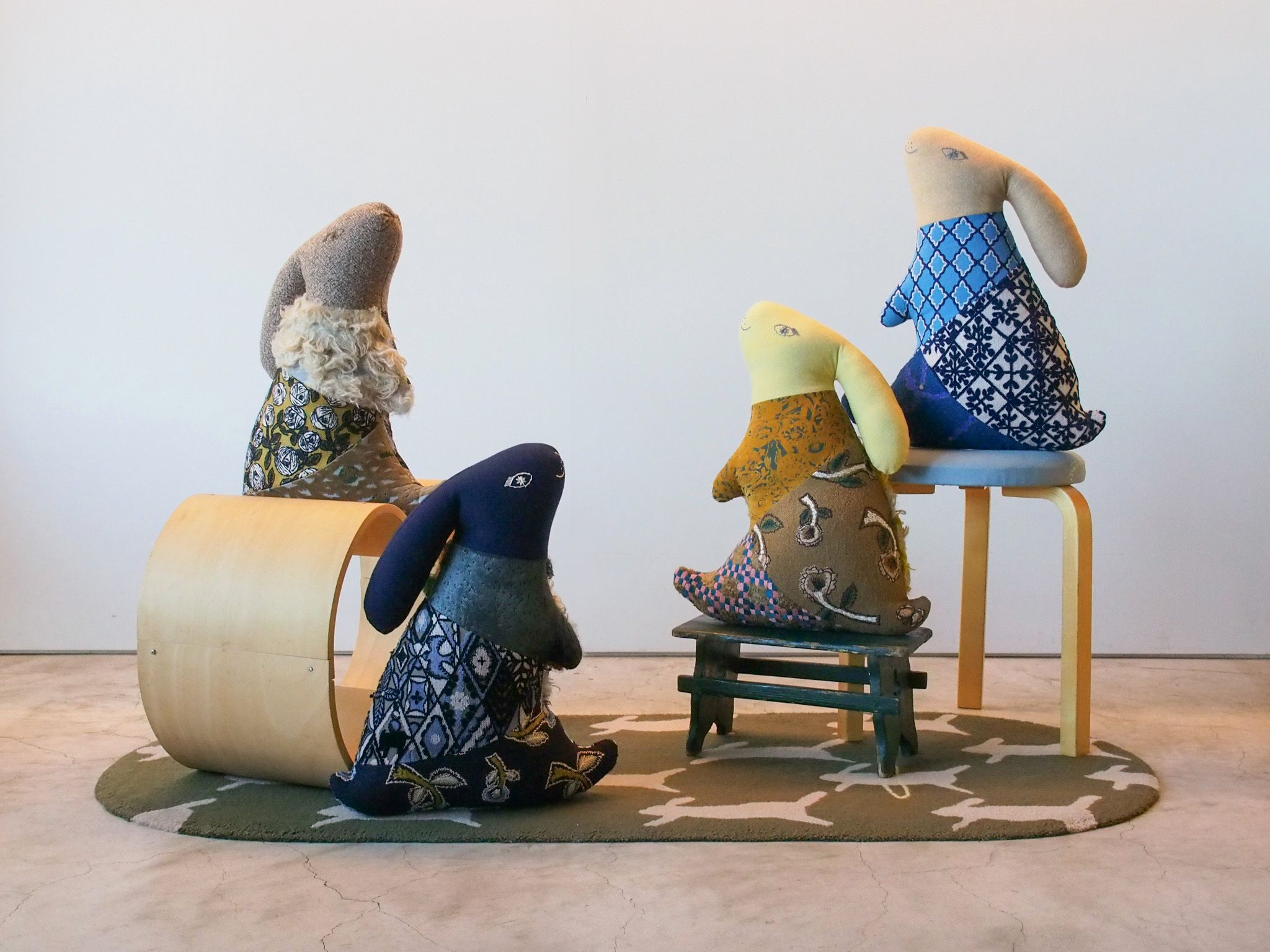 piece, usagi cushion発売のお知らせ。11月27日～ - minä perhonen