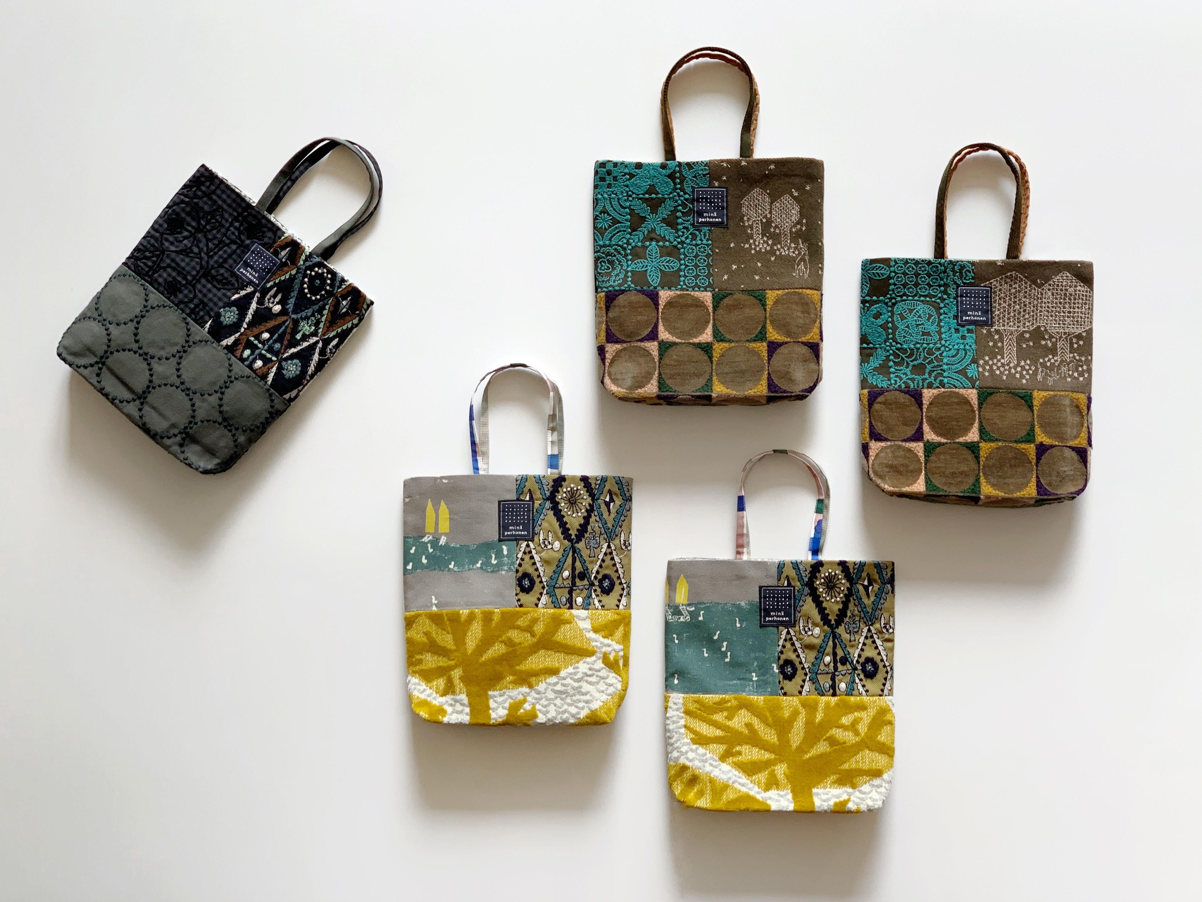 ミナペルホネン　toast bag metsä ミニ 手提げ ミナペルホネン toast bag metsä ミニ 手提げ