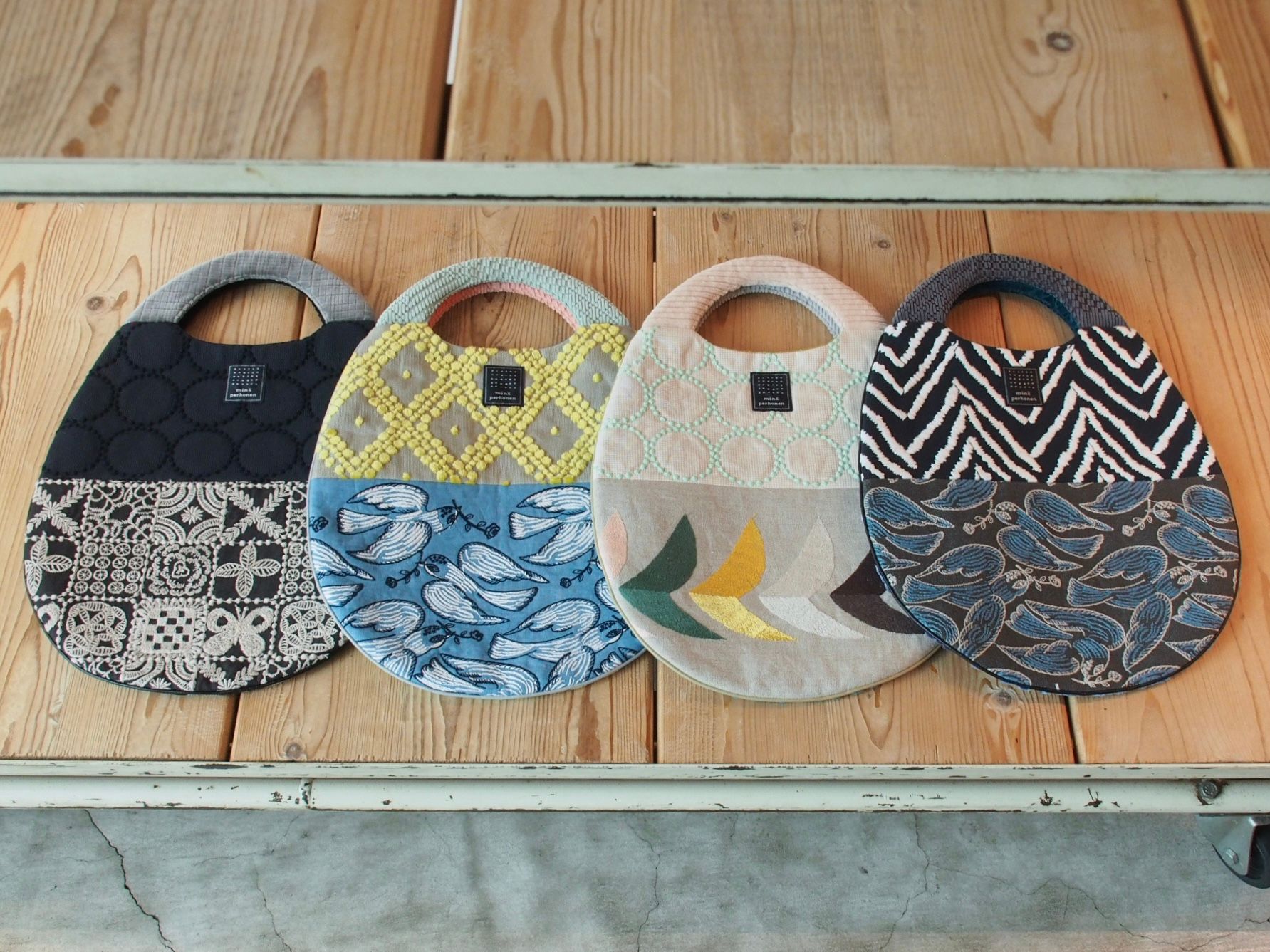 ミナペルホネン／ピースエッグバッグ piece, egg bag 発売のお知らせ。2月4日〜 - minä perhonen
