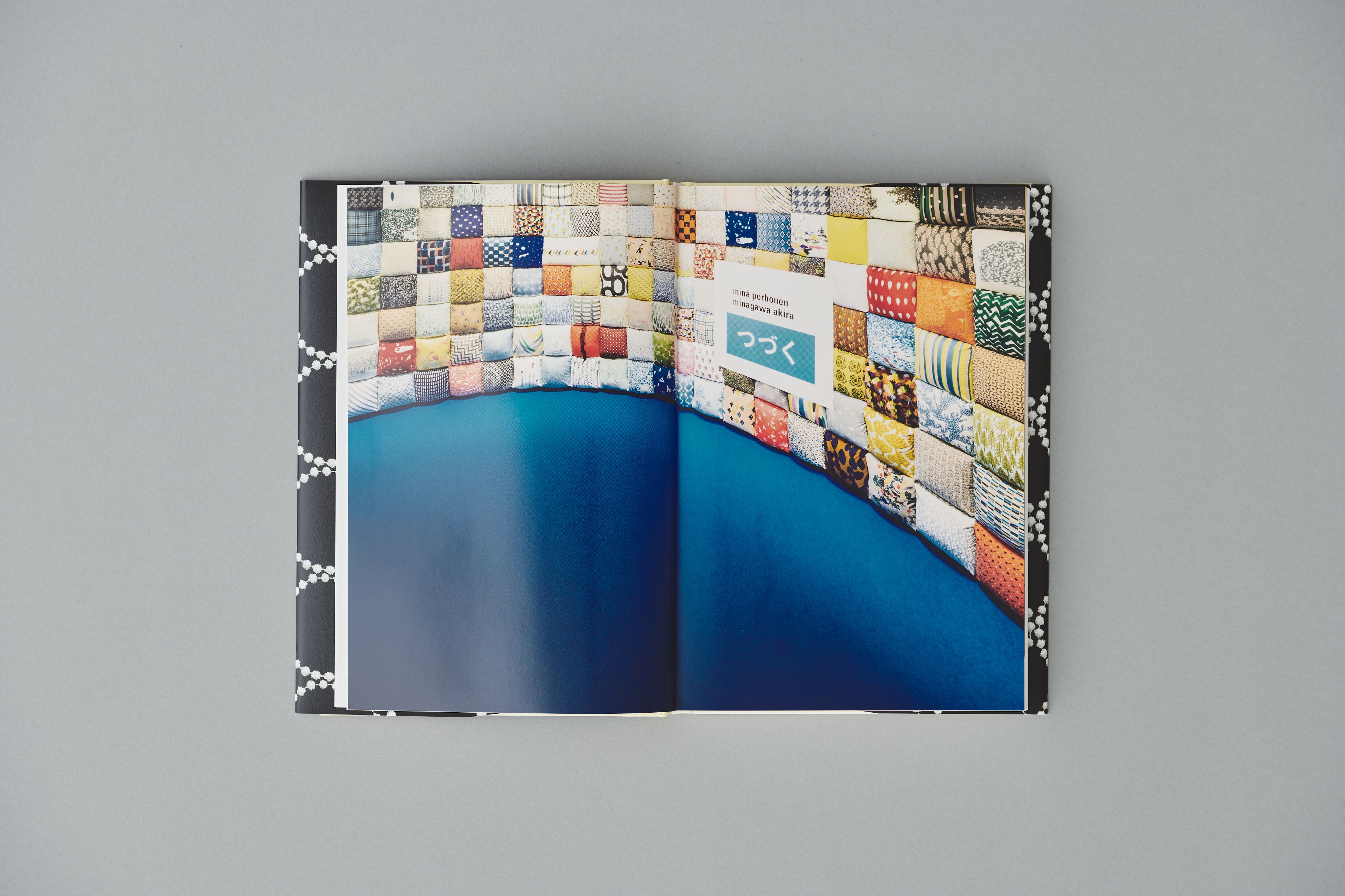 ミナペルホネン　つづく展図録　書店未発売 特別予約シンフォニー柄 ミナ ペルホネン／皆川明 つづく 展覧会カタログ - minä perhonen