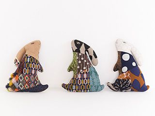 kotiにてパッチワークのusagiクッションを発売します。 - minä