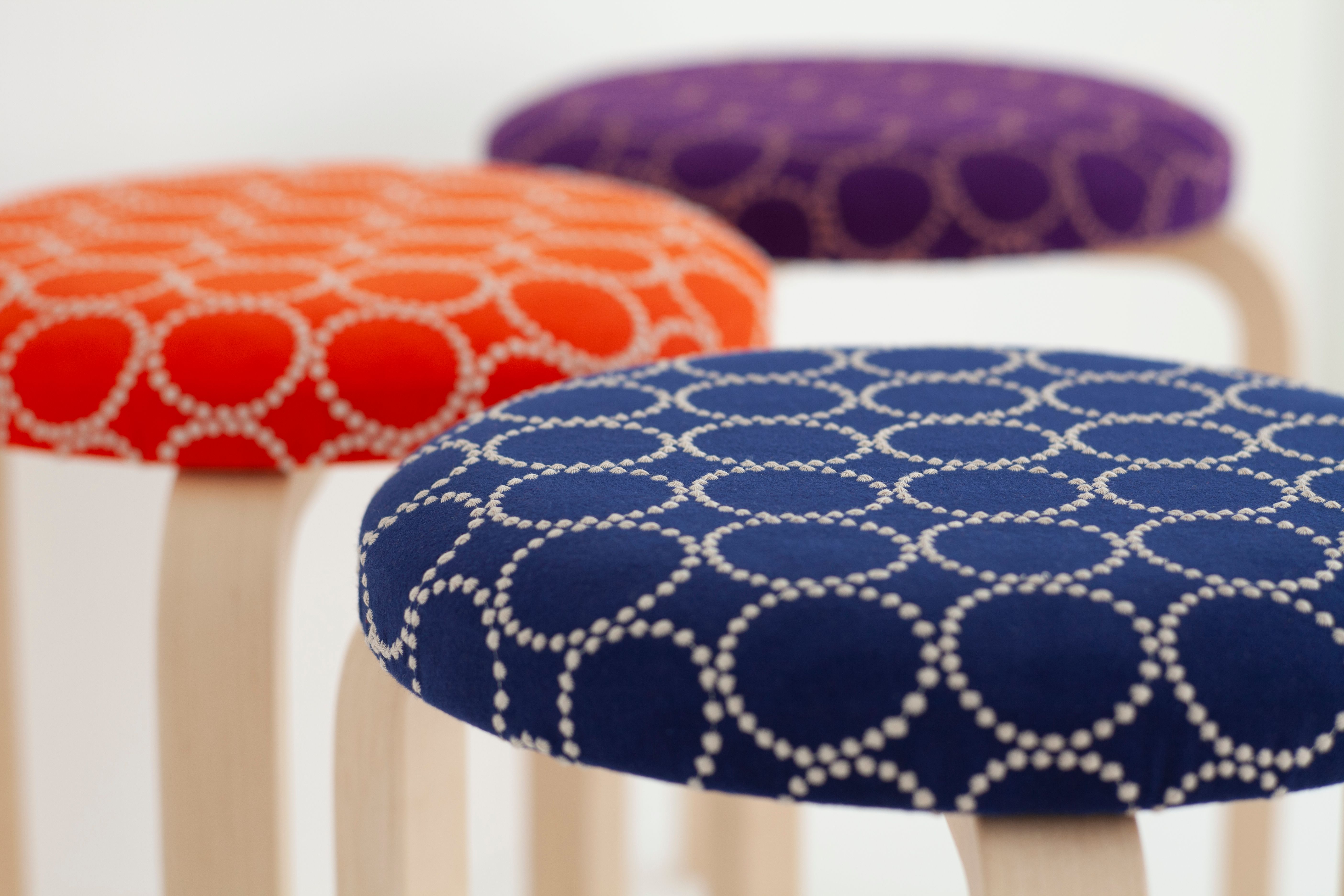 新品Artek STOOL 60 minä perhonen series 2 Artek Stool 60 - 2Modern