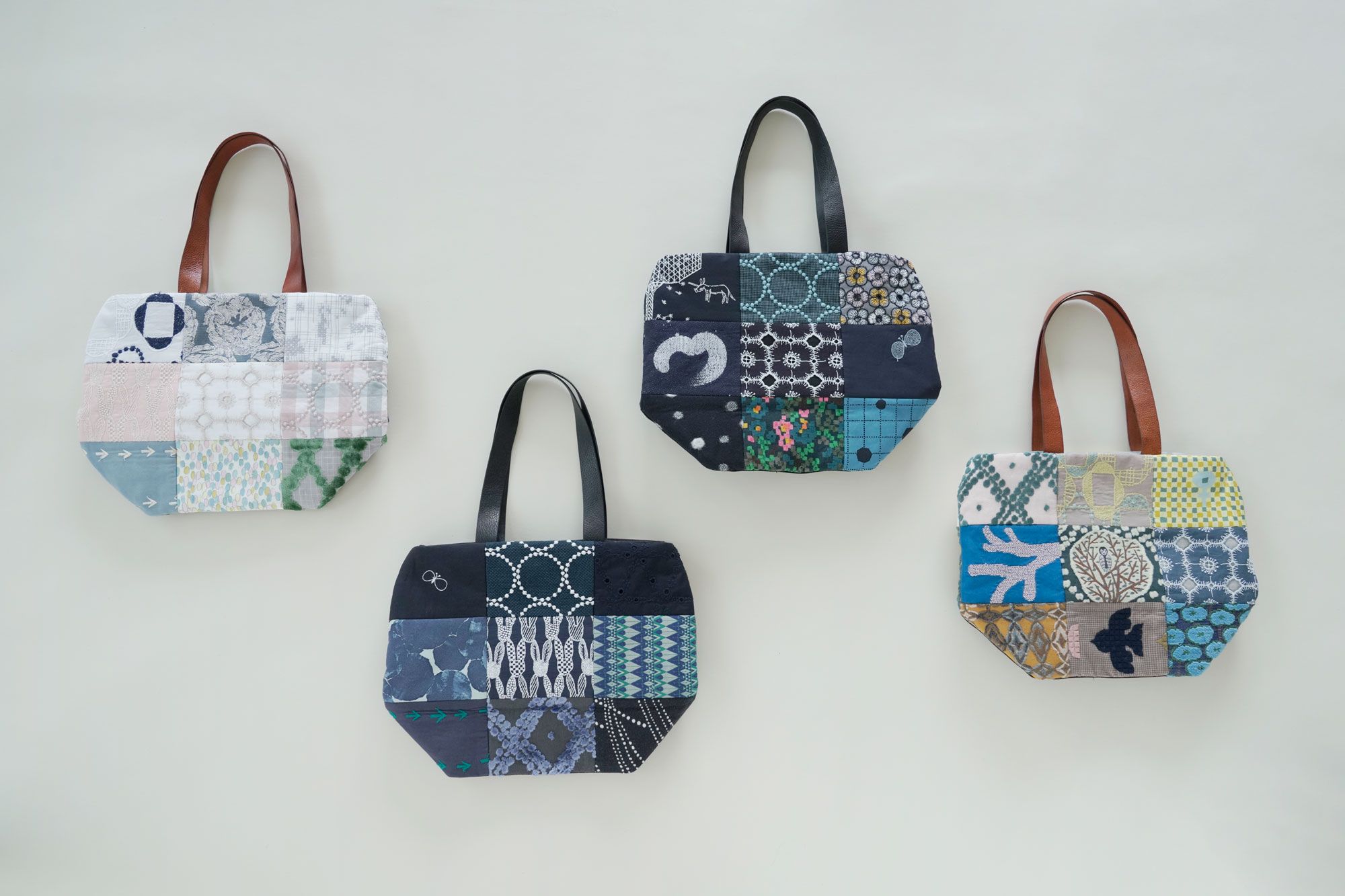 エアリーバッグ×ミナペルホネン　大きいサイズ piece, bag に新しいサイズが加わります。8月10日～ - minä perhonen