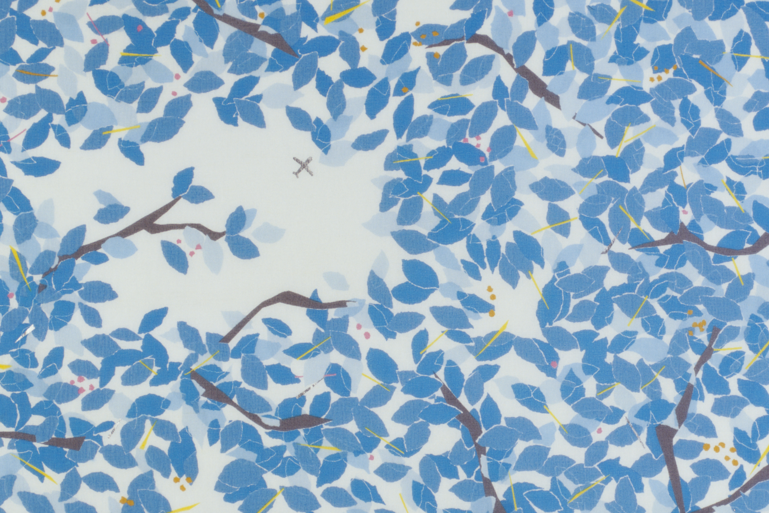 美品✨️ミナペルホネン nap ナップ リーフ柄 シルク混 スカート