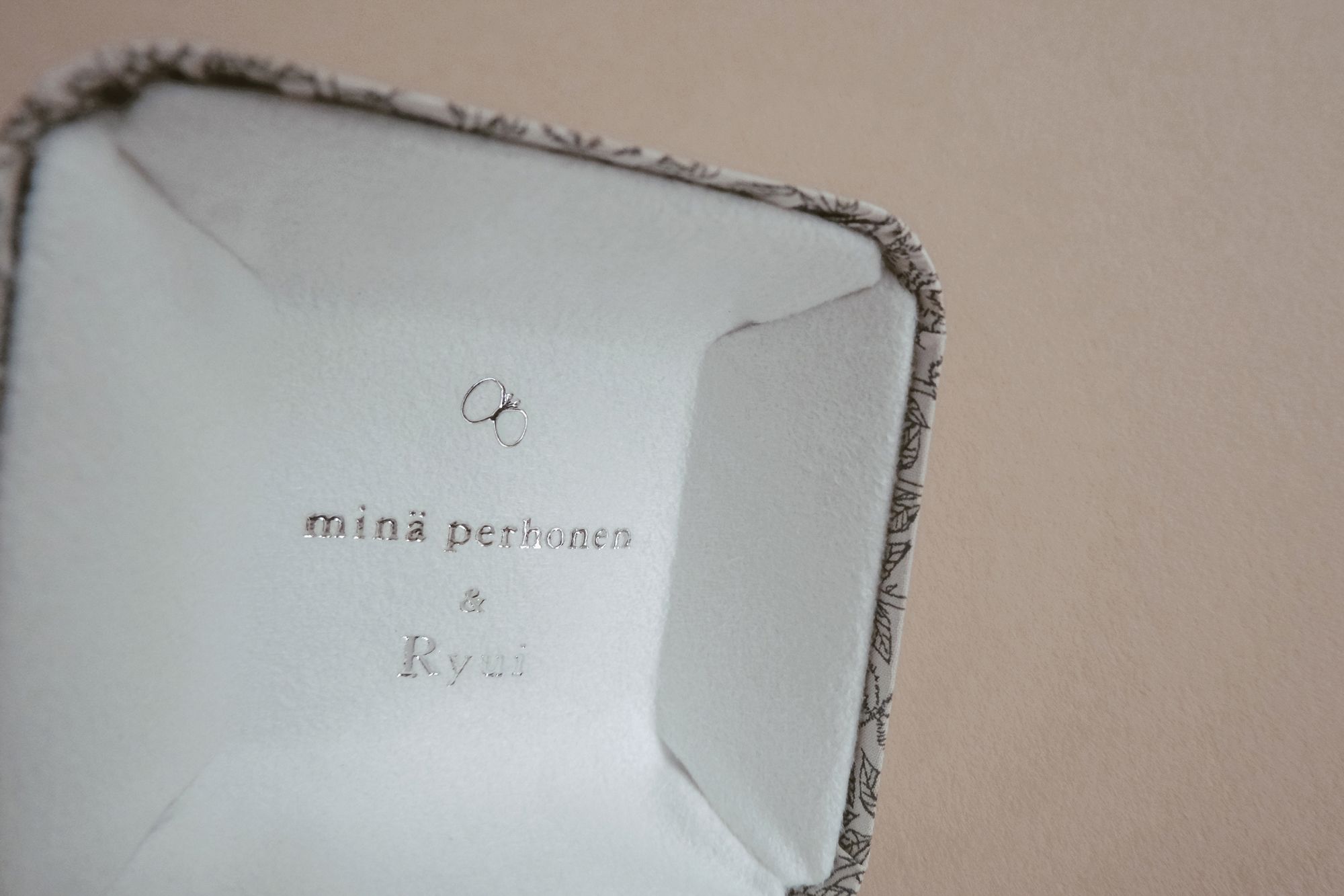 minä perhonenとRyuiのエターナルリングシリーズ リングケース発売の