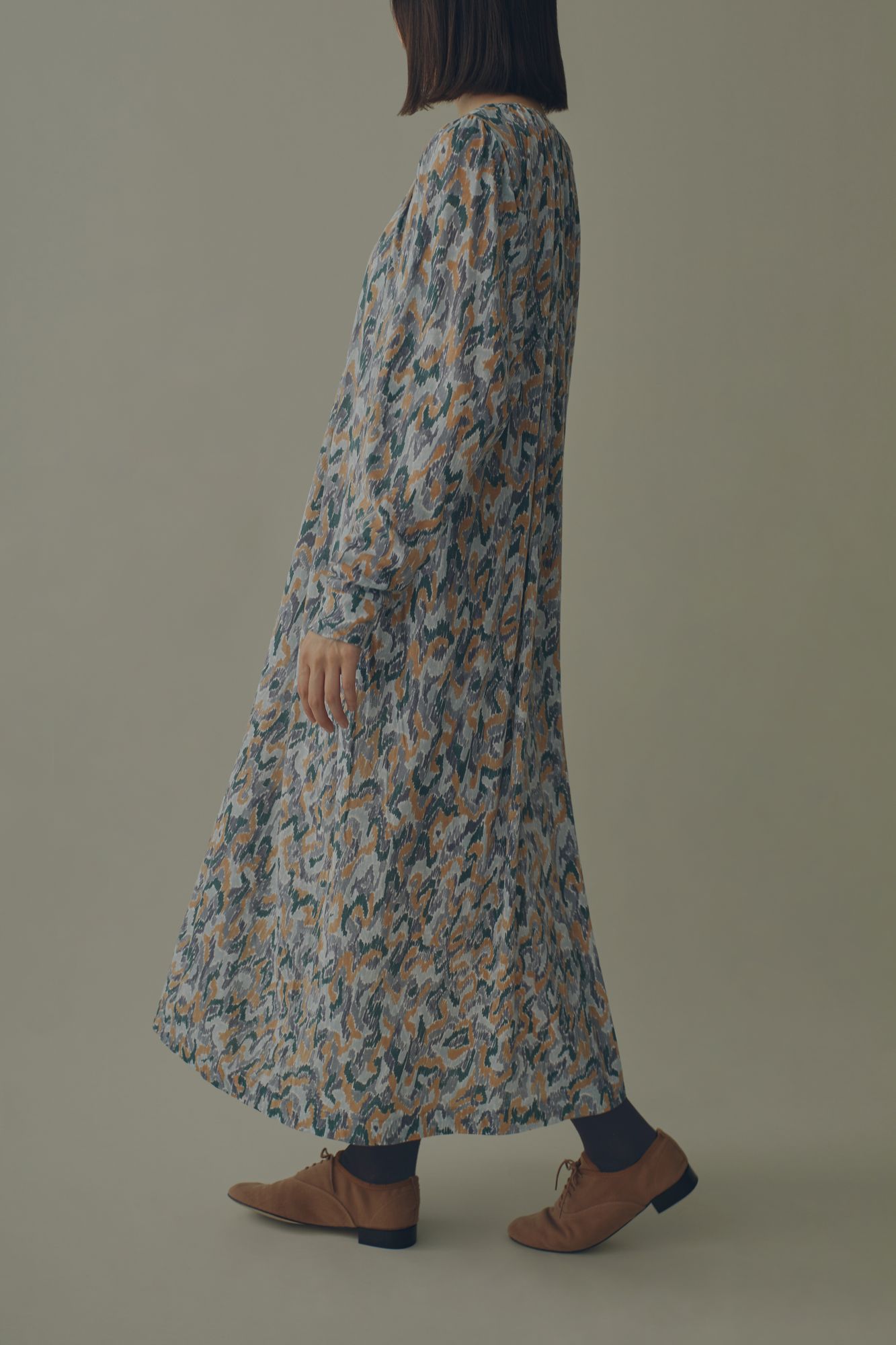 M】ミナペルホネン 38 minamoドレスlight mix light dance カットソー