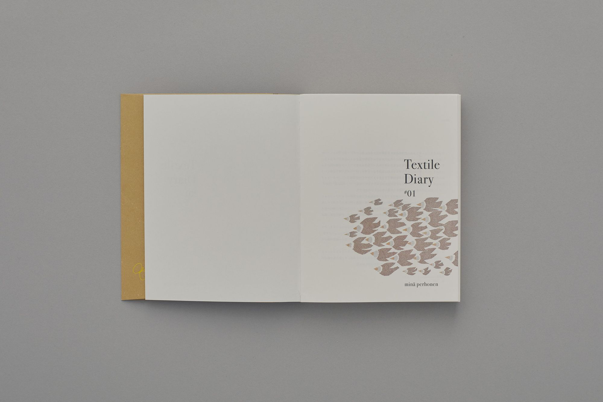 Textile Diary #1 - minä perhonen