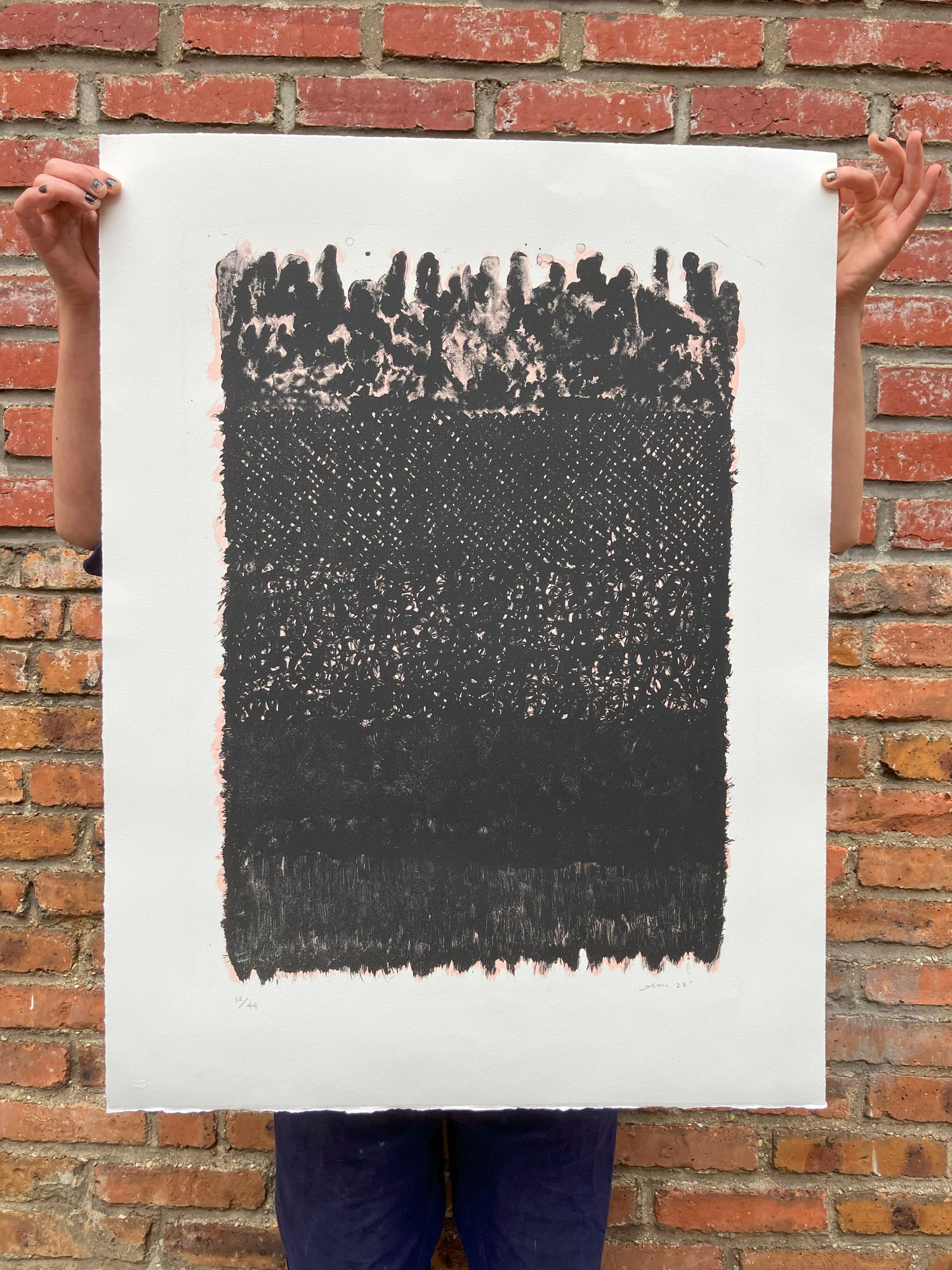 山中現　跡　リトグラフ 山中現 跡 リトグラフ 【公式通販】