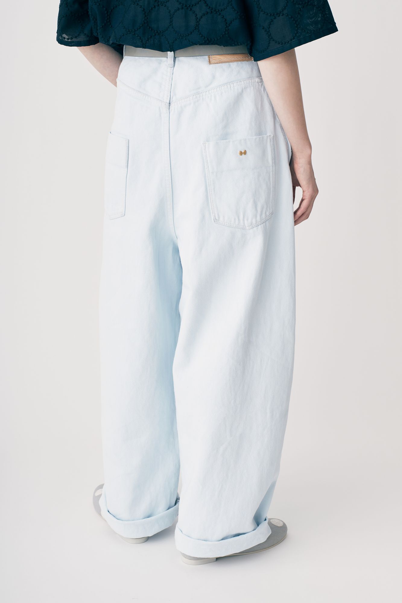 always バルーンワイドデニム - minä perhonen