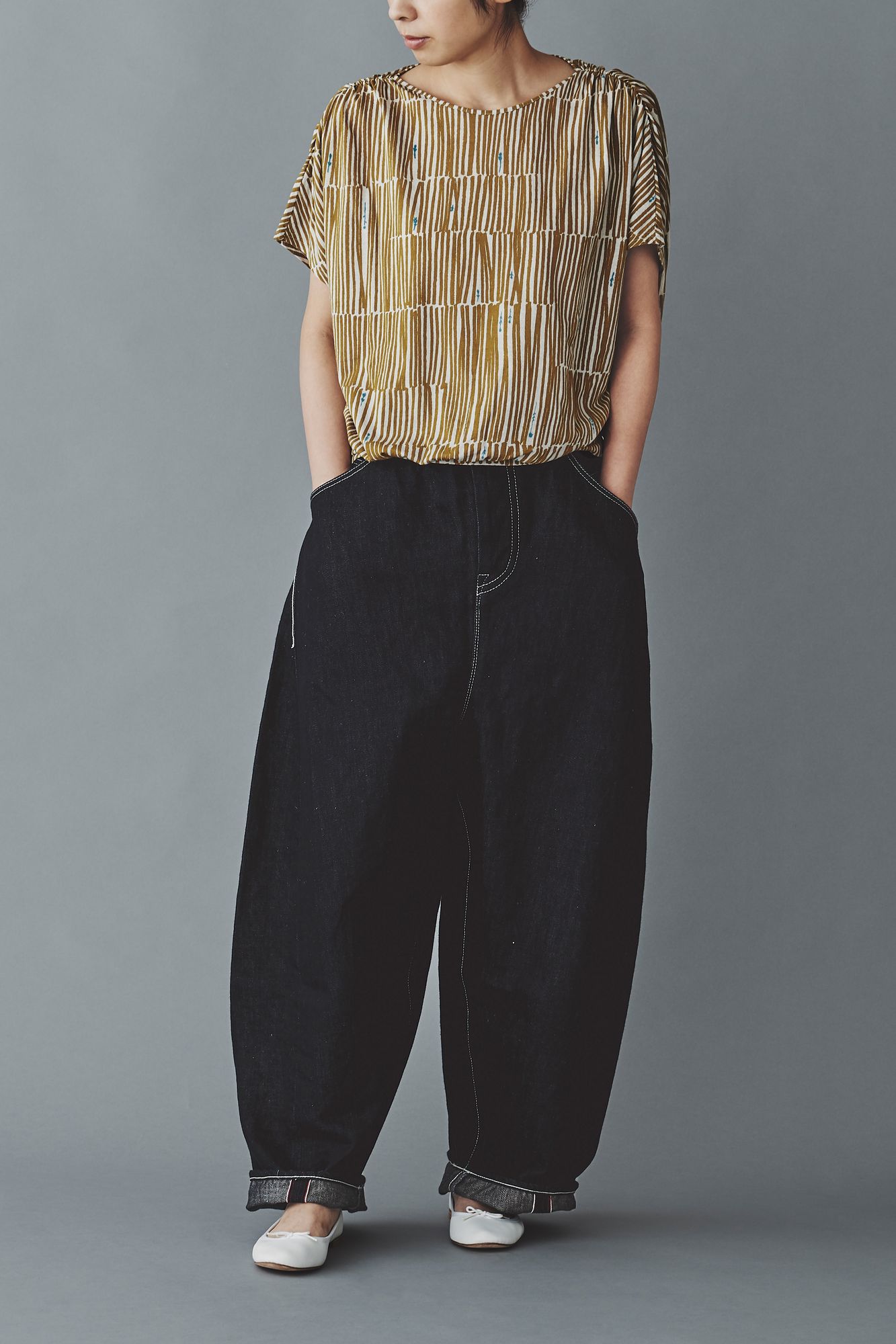 always バルーンワイドデニム - minä perhonen