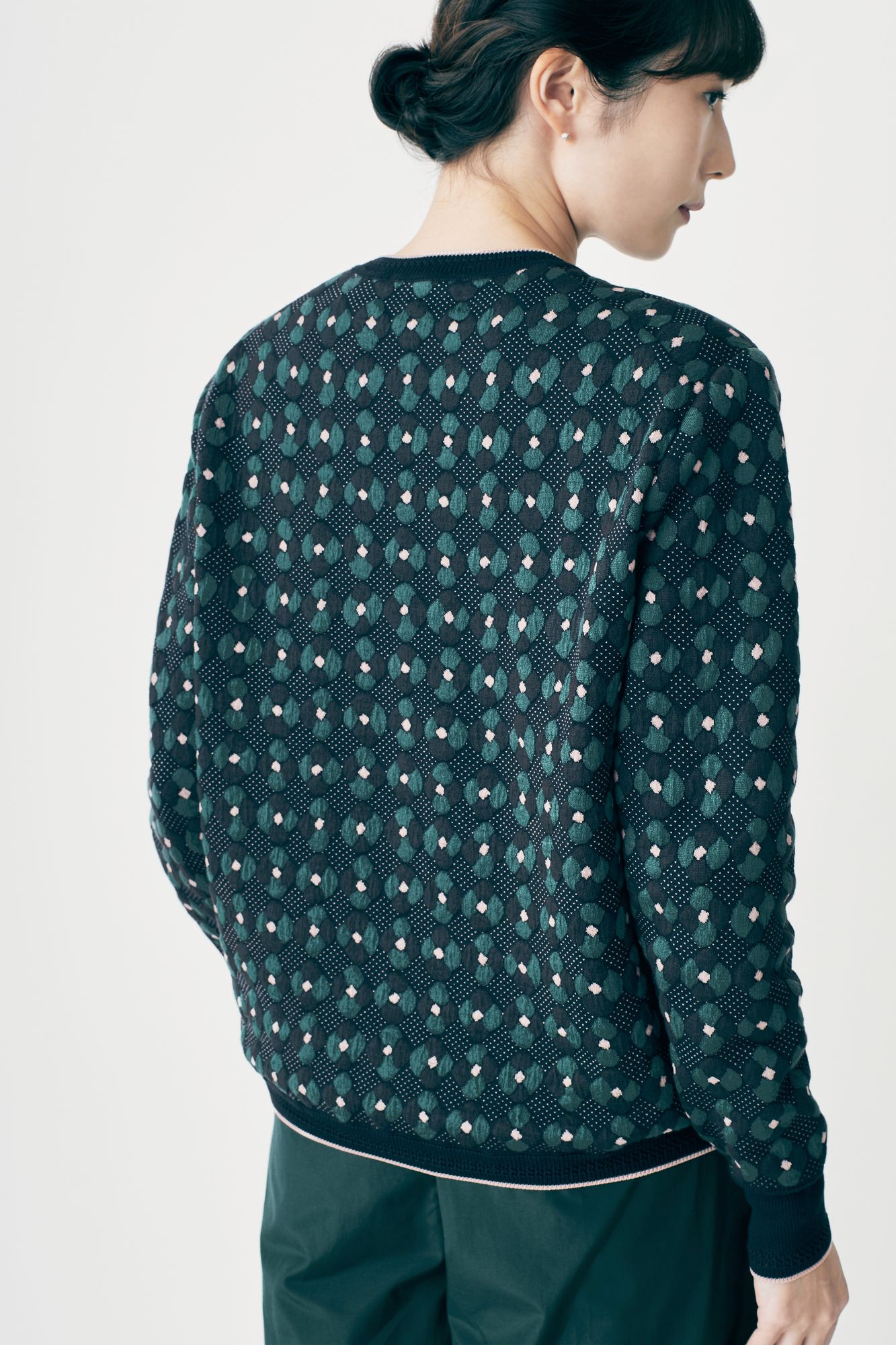 kukka kakku ニットプルオーバー - minä perhonen