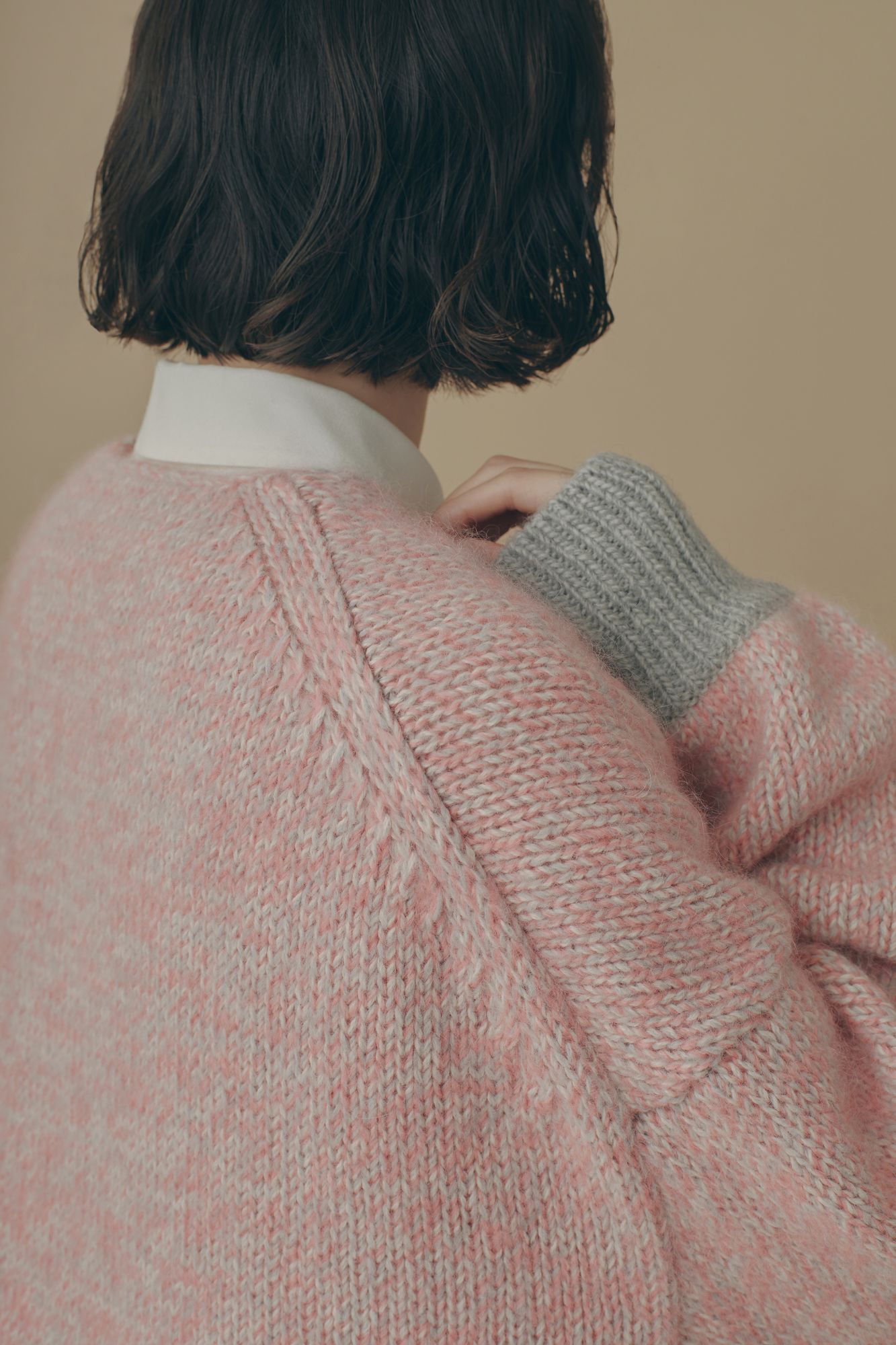 laine カシュクールニットカーディガン - minä perhonen