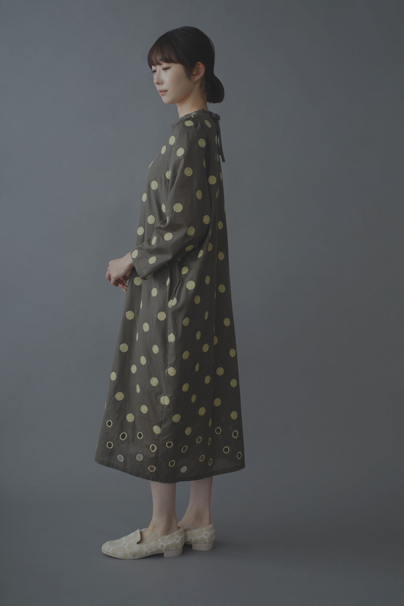 【新品未使用】ミナペルホネン vapor ドレス 38サイズ vapor ドレス - minä perhonen