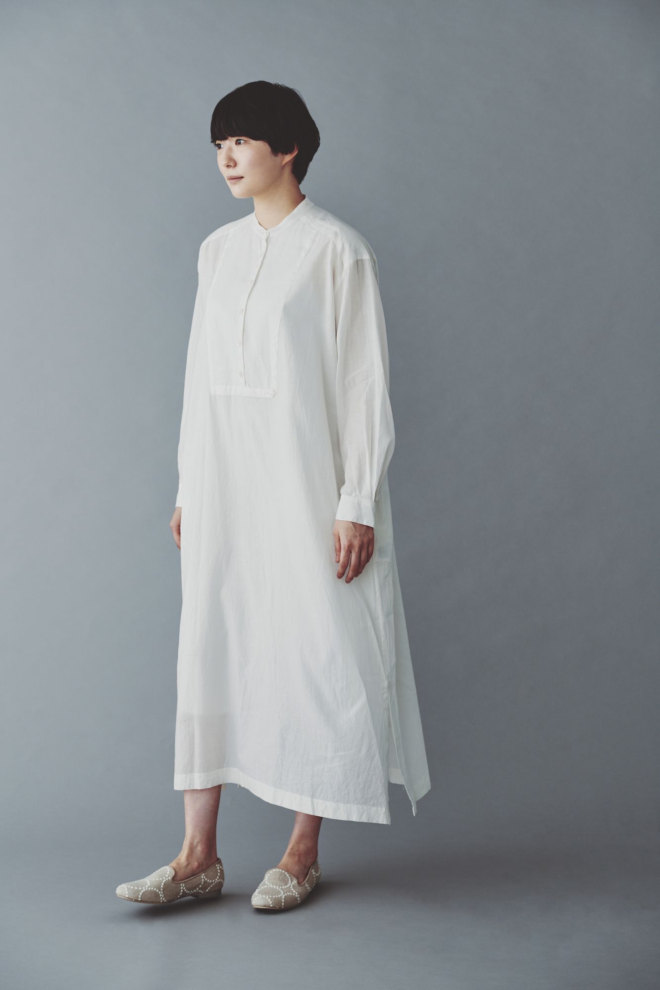 【M】ミナペルホネン 38 minamoドレスlight mix M】ミナペルホネン 38 minamoドレスlight mix M】ミナペルホネン 38