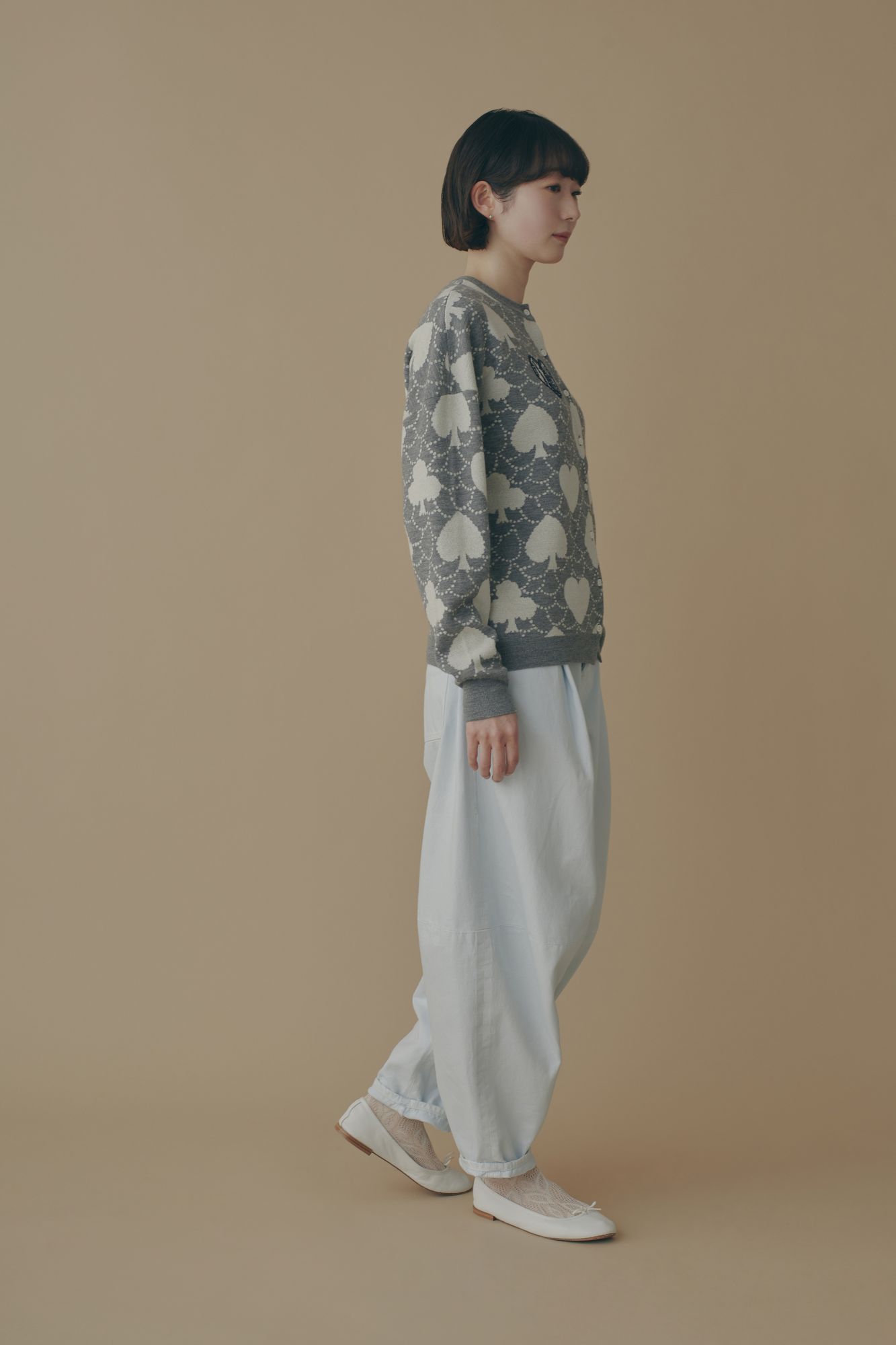 forest card ニットカーディガン - minä perhonen