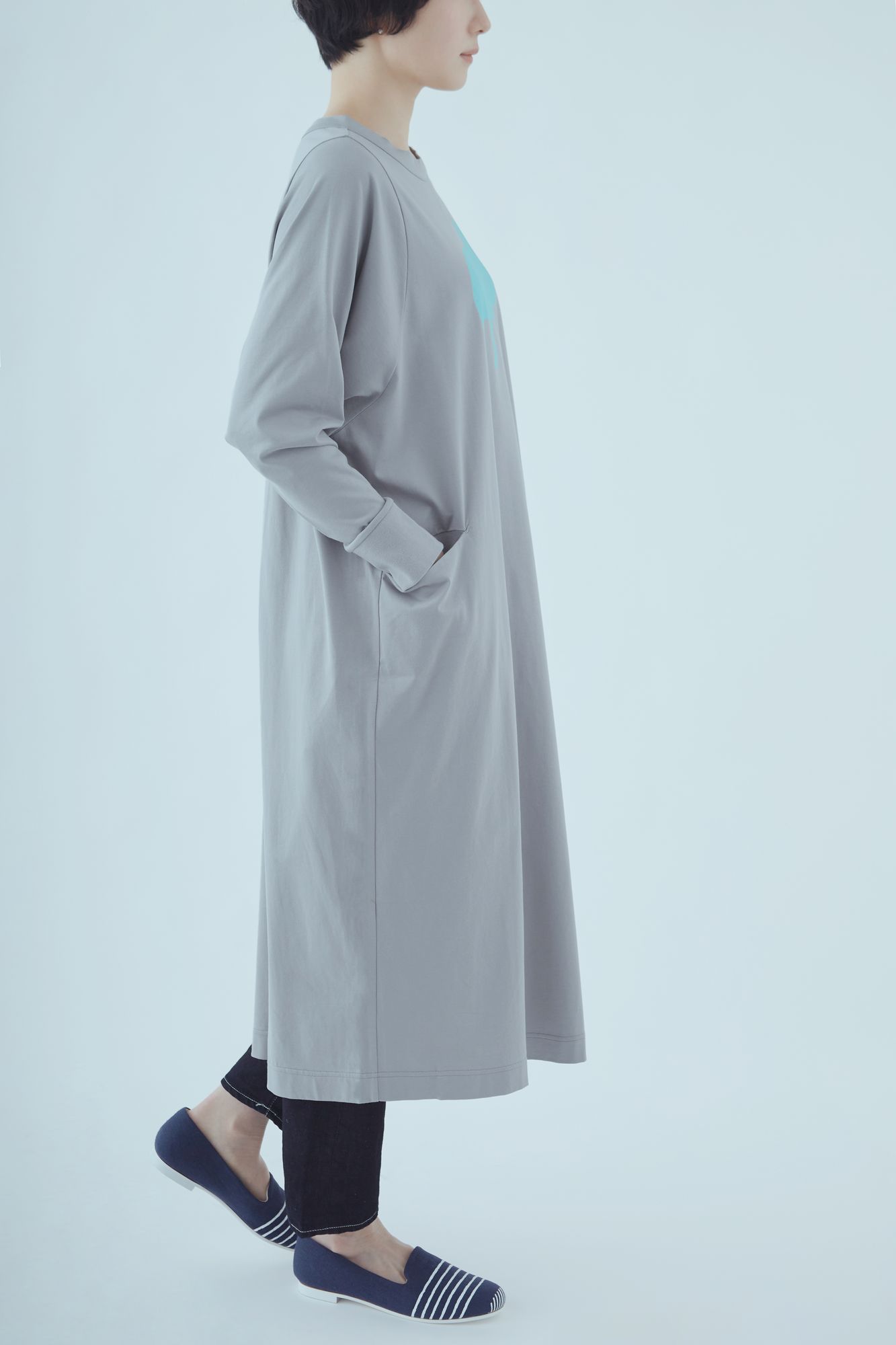 liquide ロングスリーブカットソードレス - minä perhonen