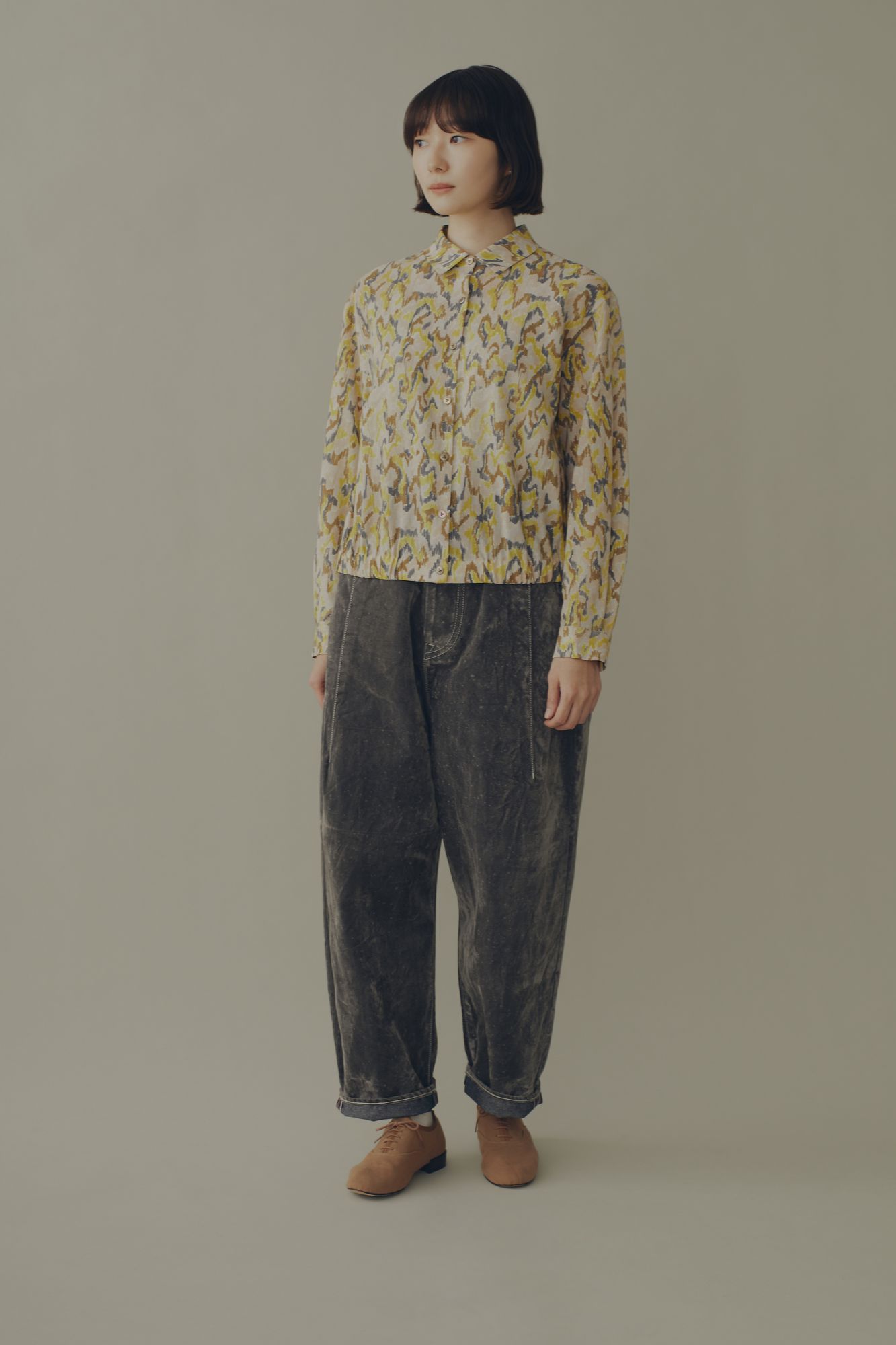 fête テーパードパンツ - minä perhonen