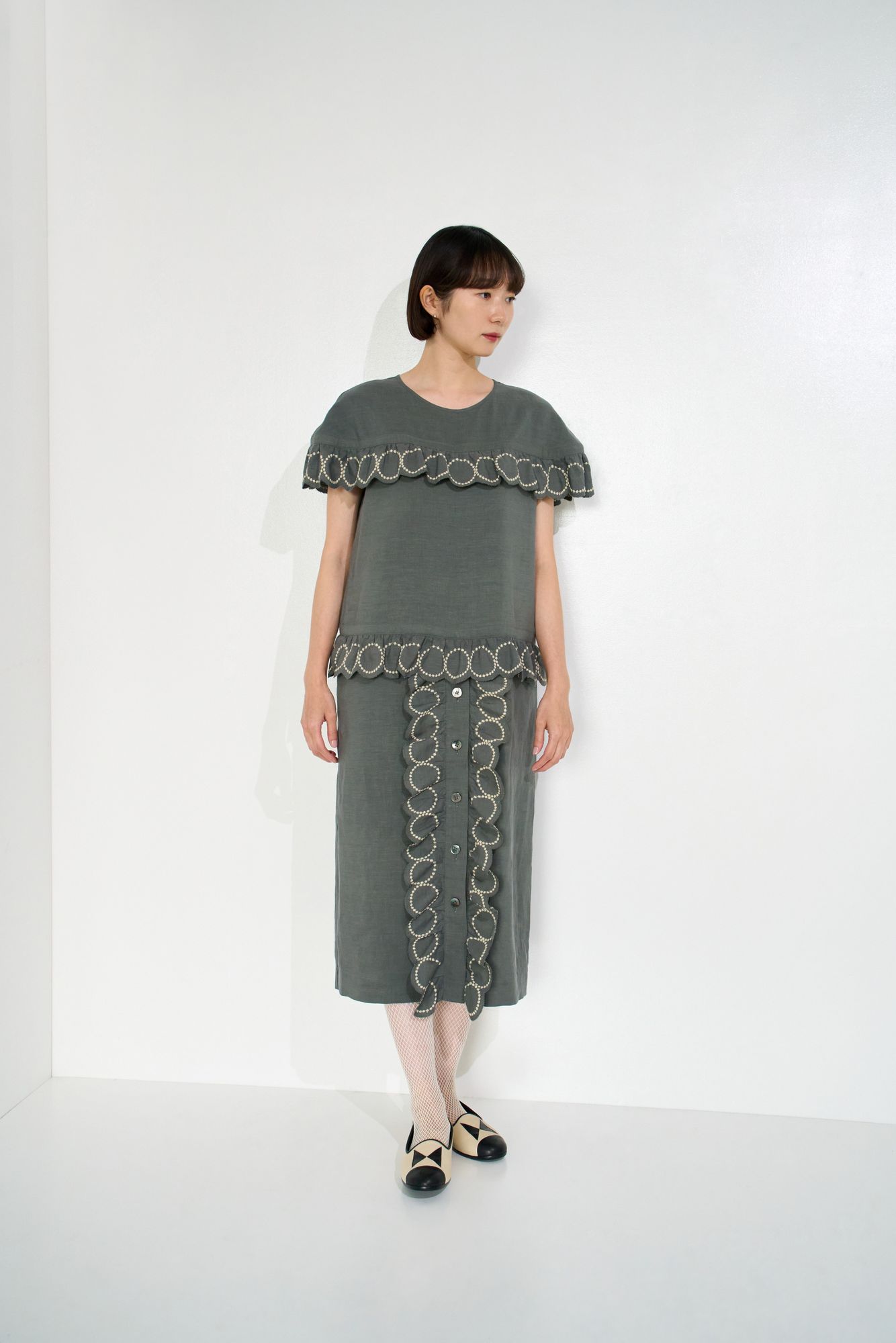 新品タグ付きmina perhonen ドレス ワンピース tamburine 新品タグ付きmina perhonen ドレス ワンピース tamburine - メルカリ