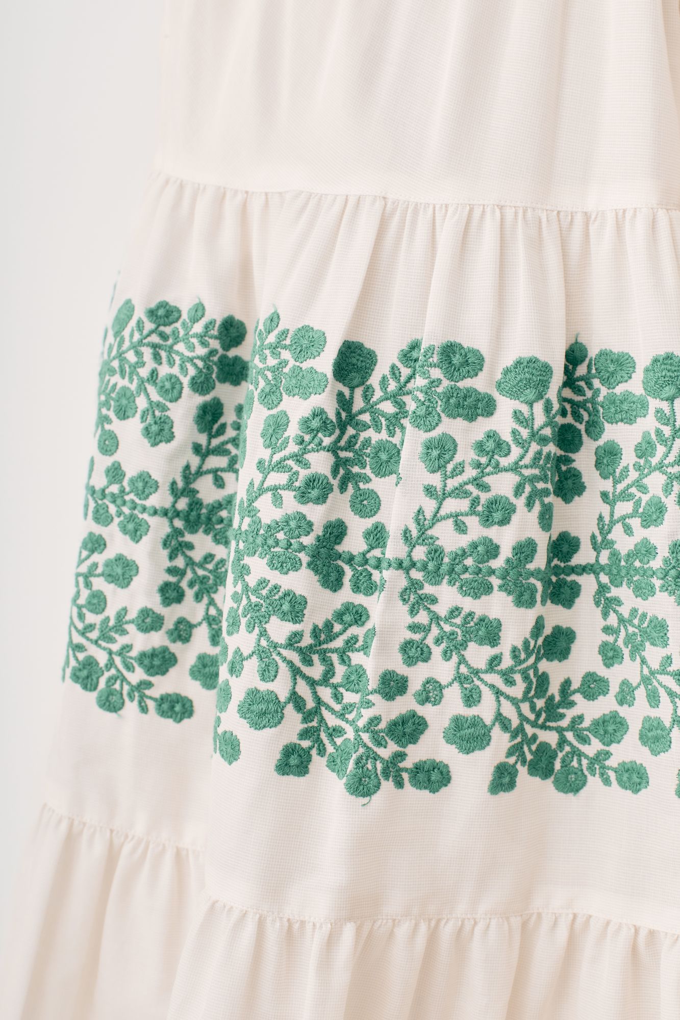 2025 s/s floraleaf minä perhonen ロングスカート floraleaf スカート - minä perhonen