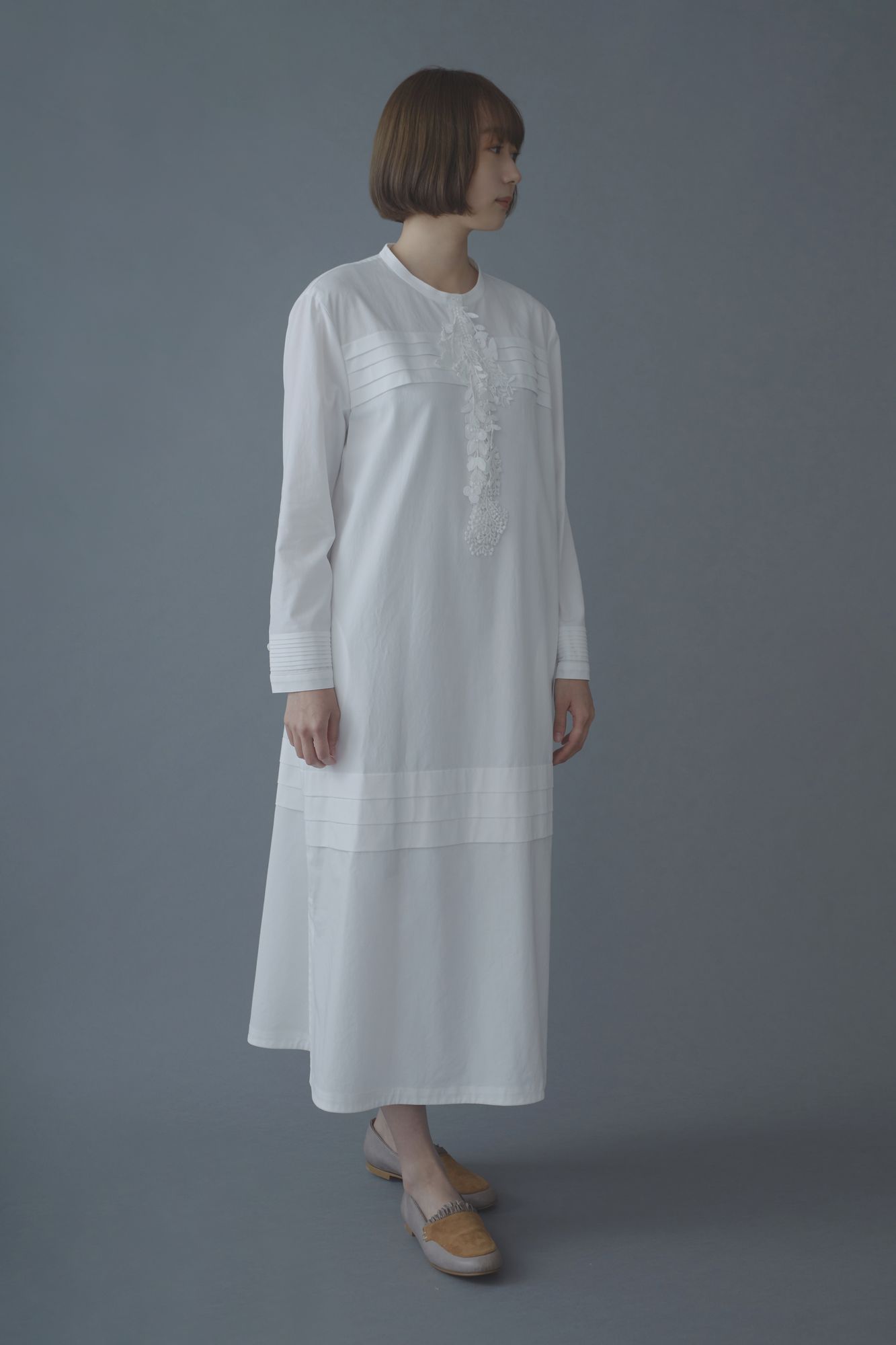 ミナペルホネン hanakaze ドレス グレー 38 ミナペルホネン hanakaze ドレス グレー 38 ミナペルホネン hanakaze