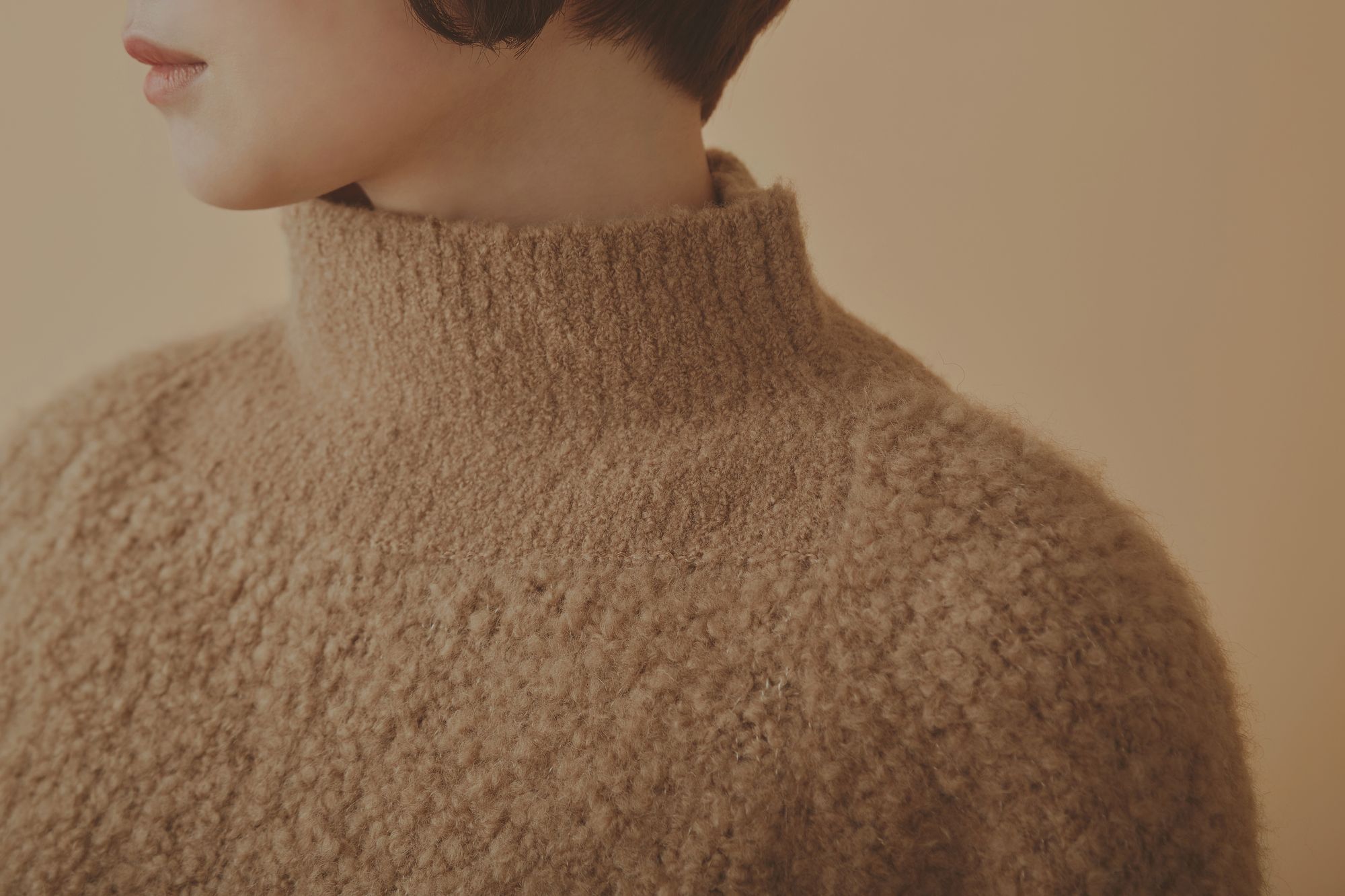 s*a様 【未使用】【ミナペルホネン】metsä matto ハイネックプルオー metsä matto ハイネックプルオーバー - minä perhonen