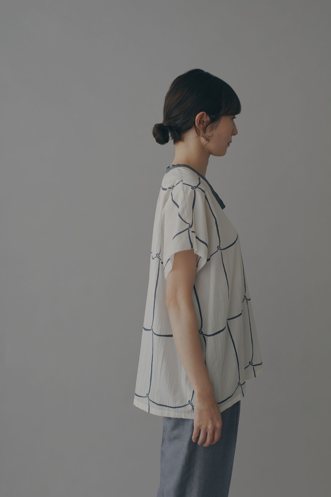 ribbon frame ブラウス - minä perhonen