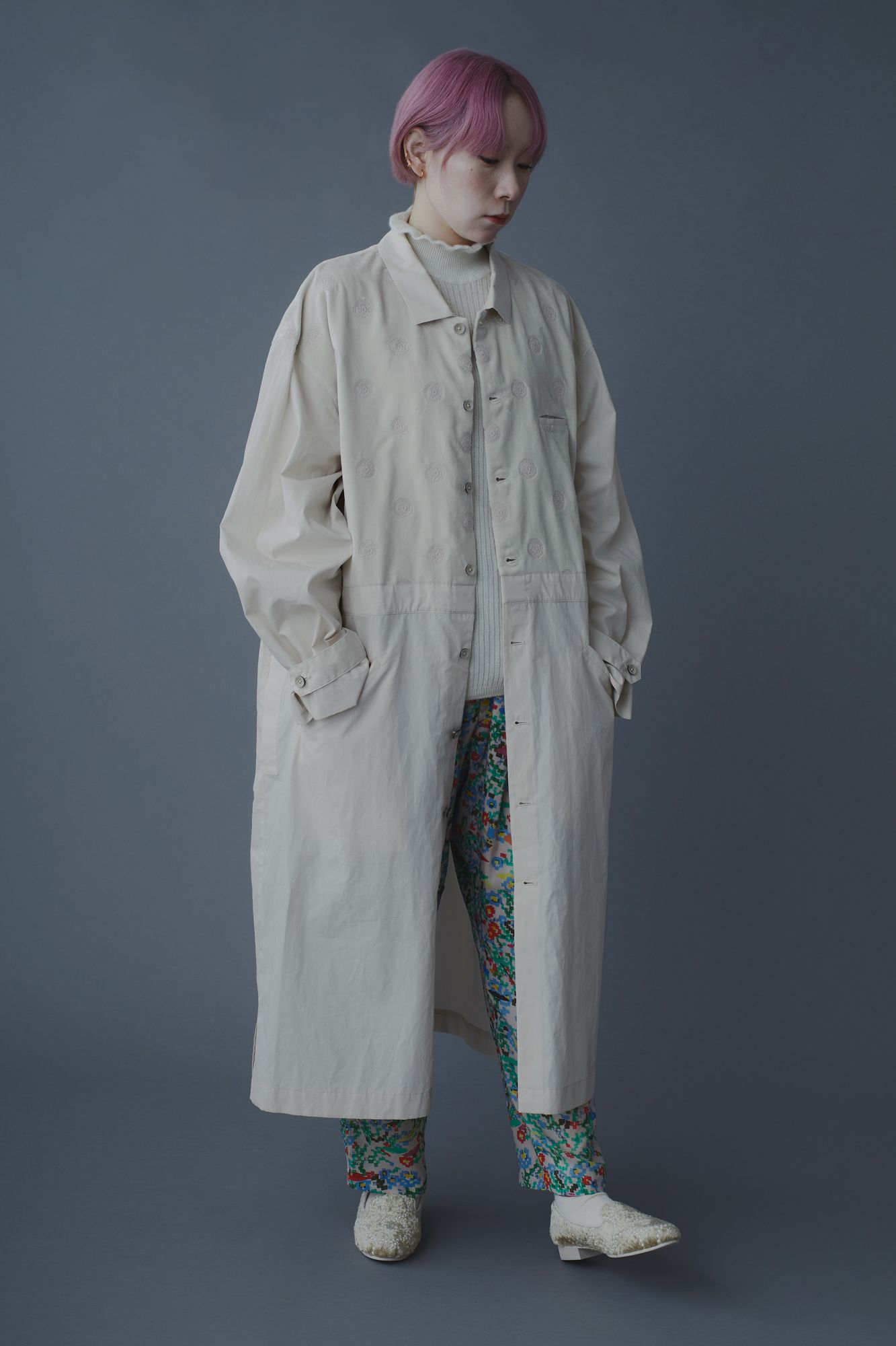 papier × vapor コート - minä perhonen