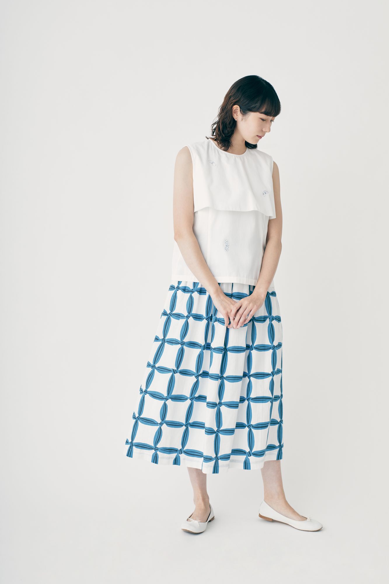 solmio ギャザースカート - minä perhonen