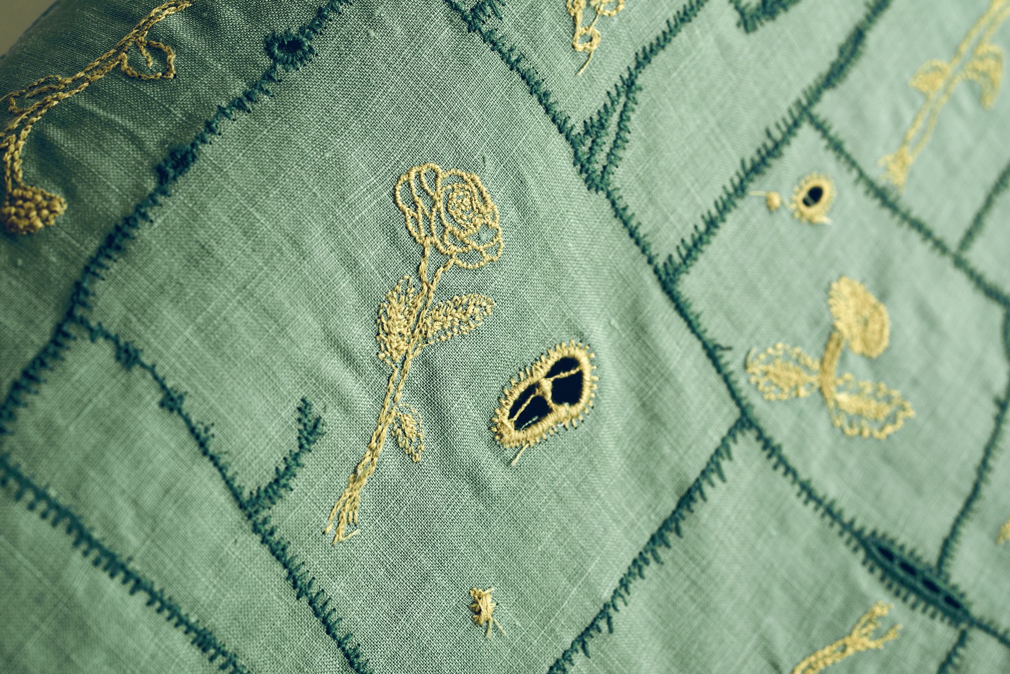 ミナペルホネン　ブラウス　38　garden patchwork ミナペルホネン ブラウス 38 garden patchwork 極美品】mina perhonen