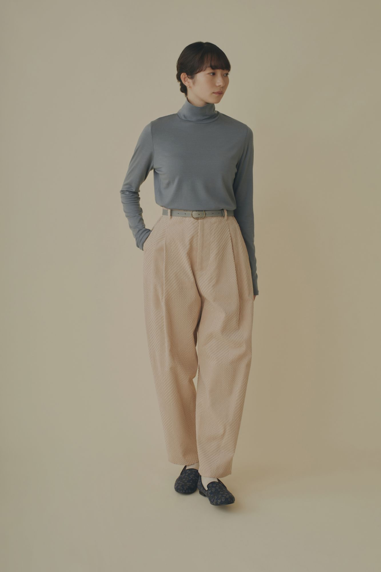 jippii タートルネックカットソー - minä perhonen