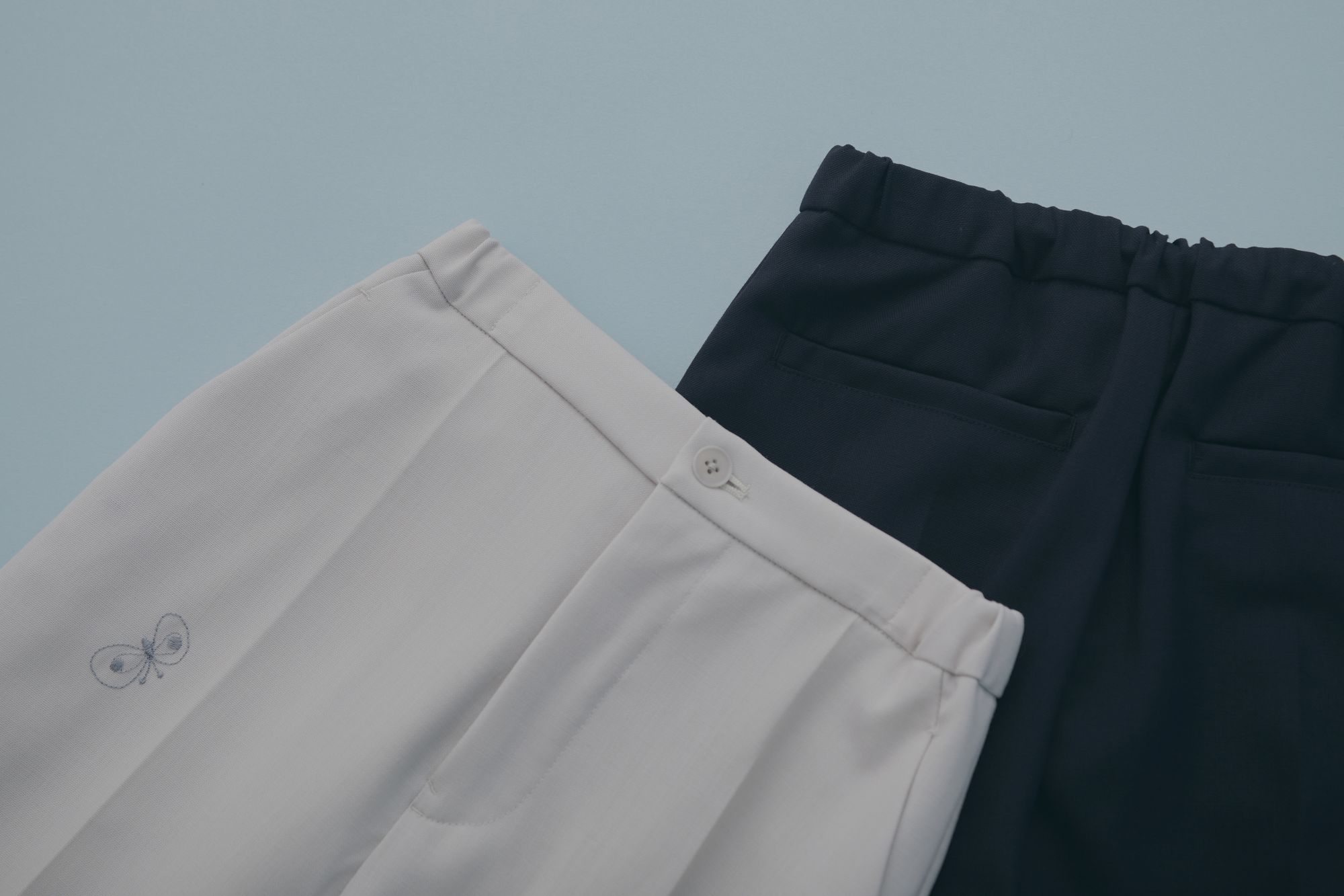 choucho センタープレスパンツ - minä perhonen