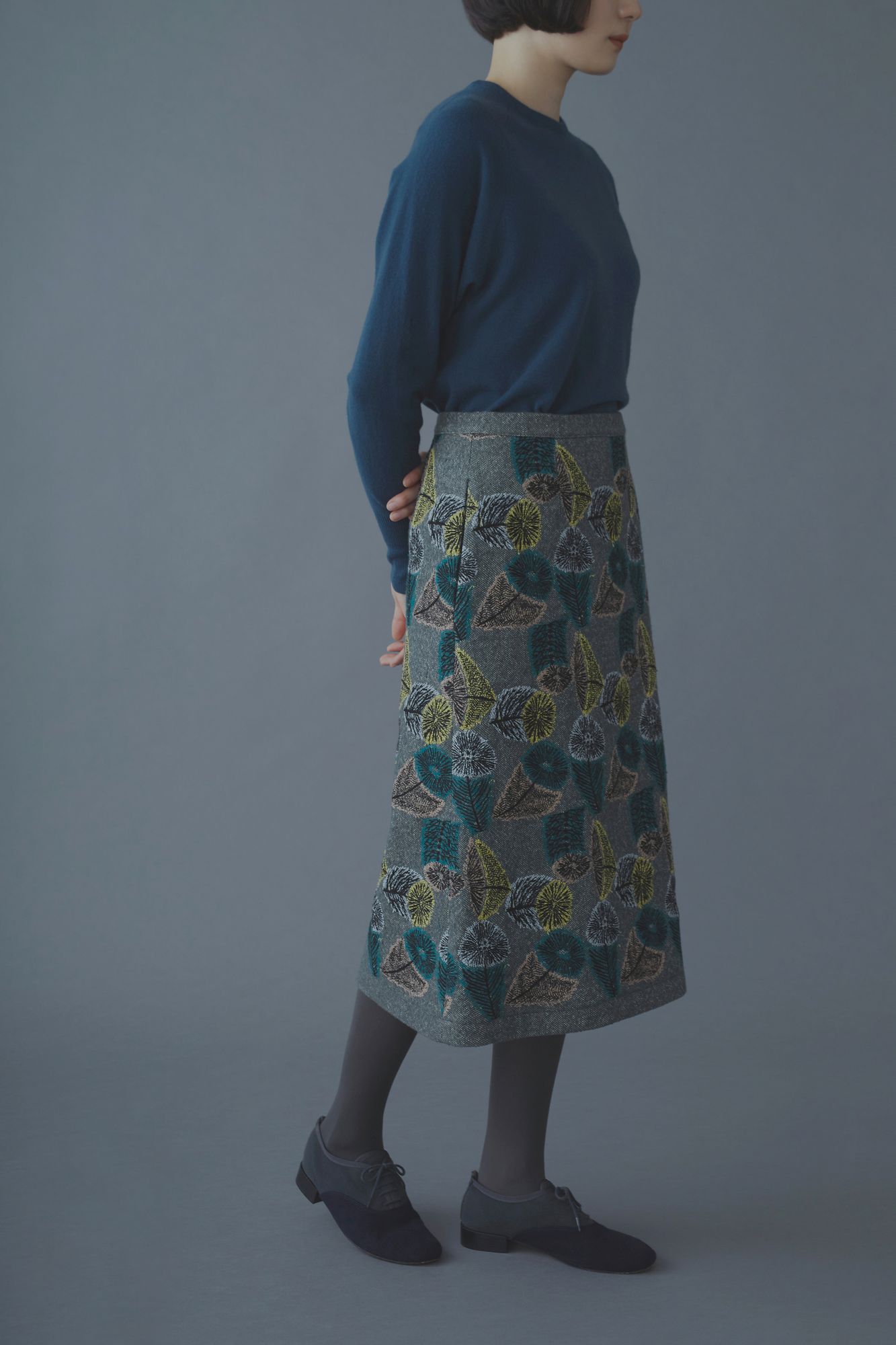 making for A LINE SKIRT - minä perhonen