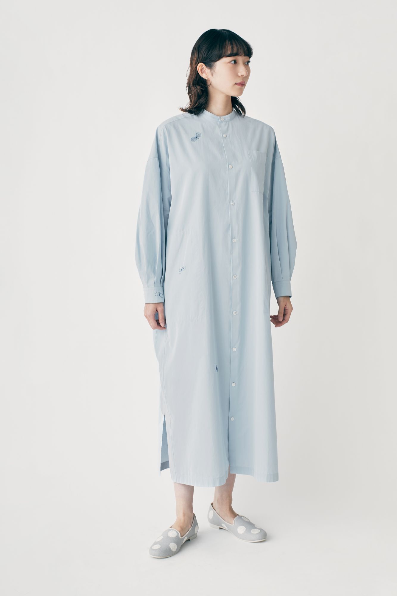 choucho シャツドレス - minä perhonen