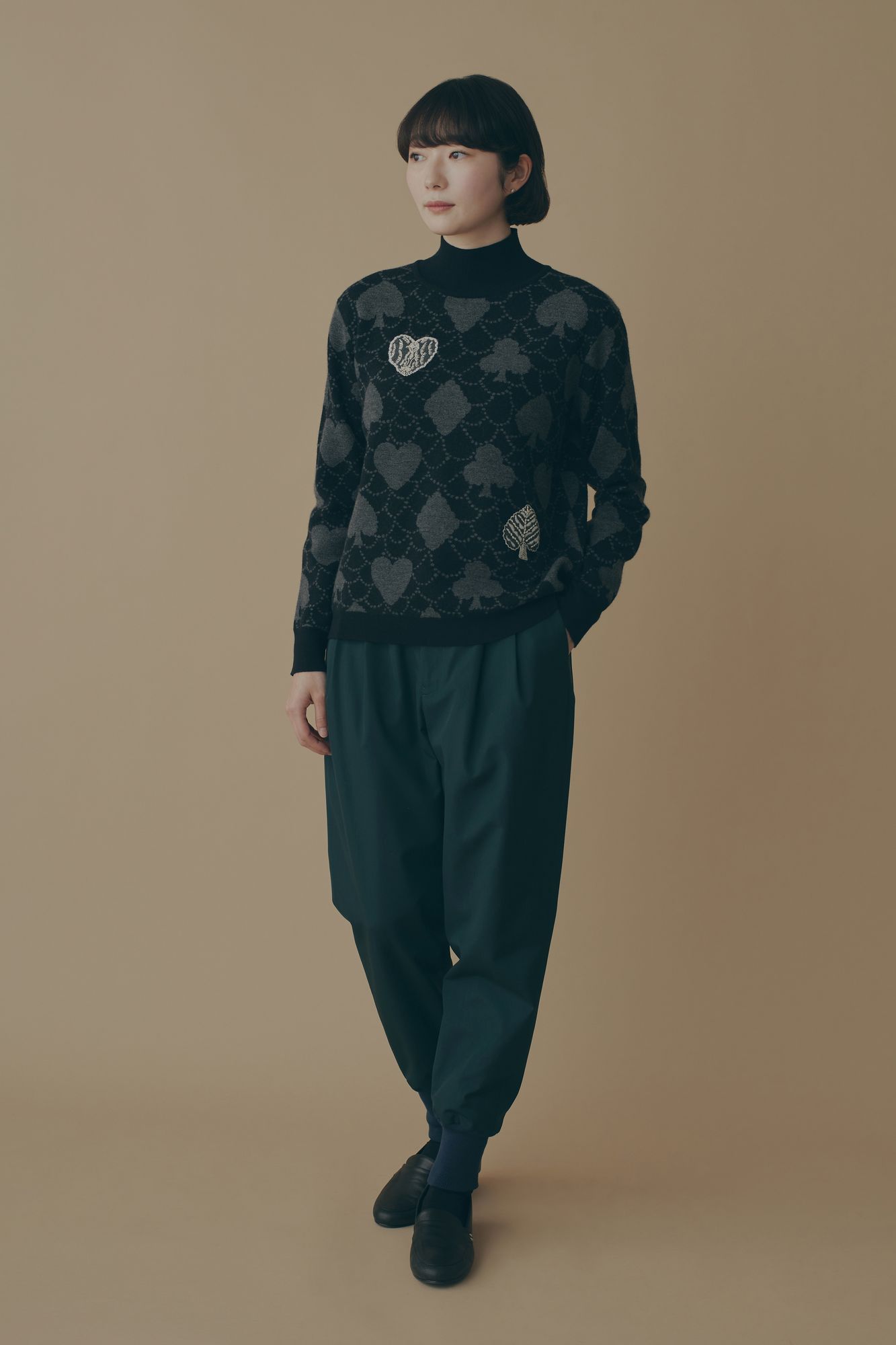 mina perhonen  diamond ニット38 mina perhonen snow diamond ワンピース - ミナペルホネン正規取扱店