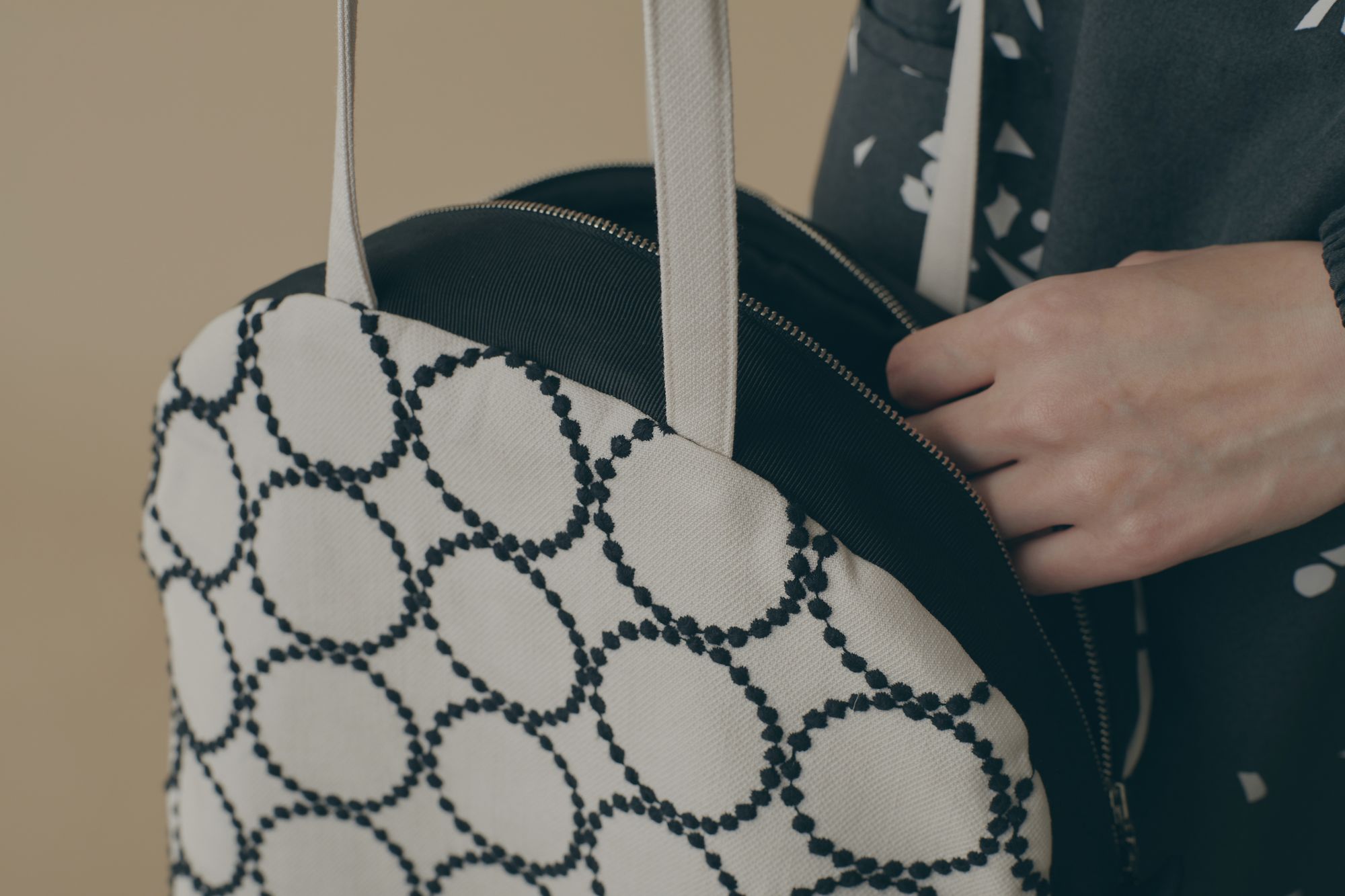 tambourine muffin bag - minä perhonen