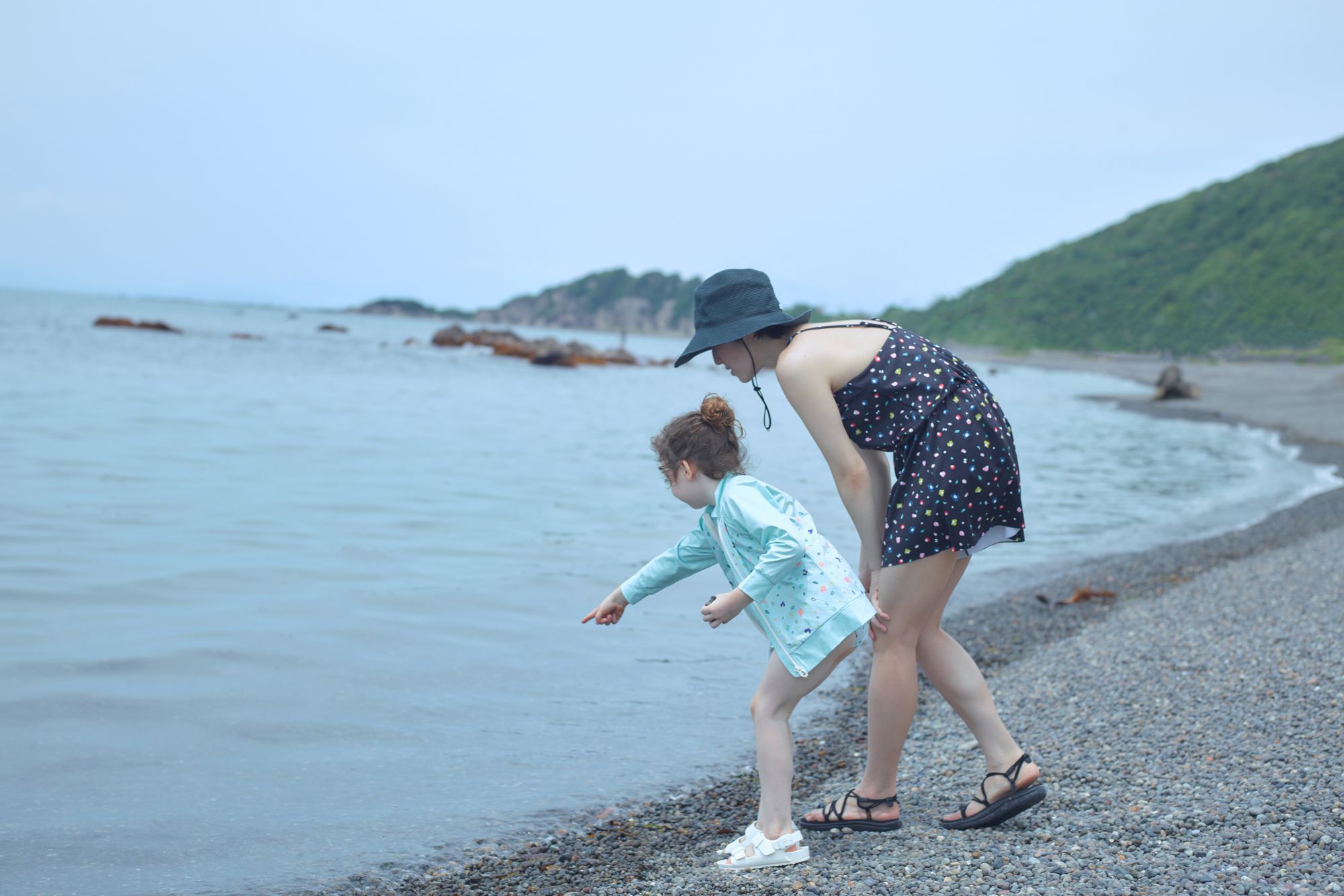 uki hana キッズラッシュガード - minä perhonen